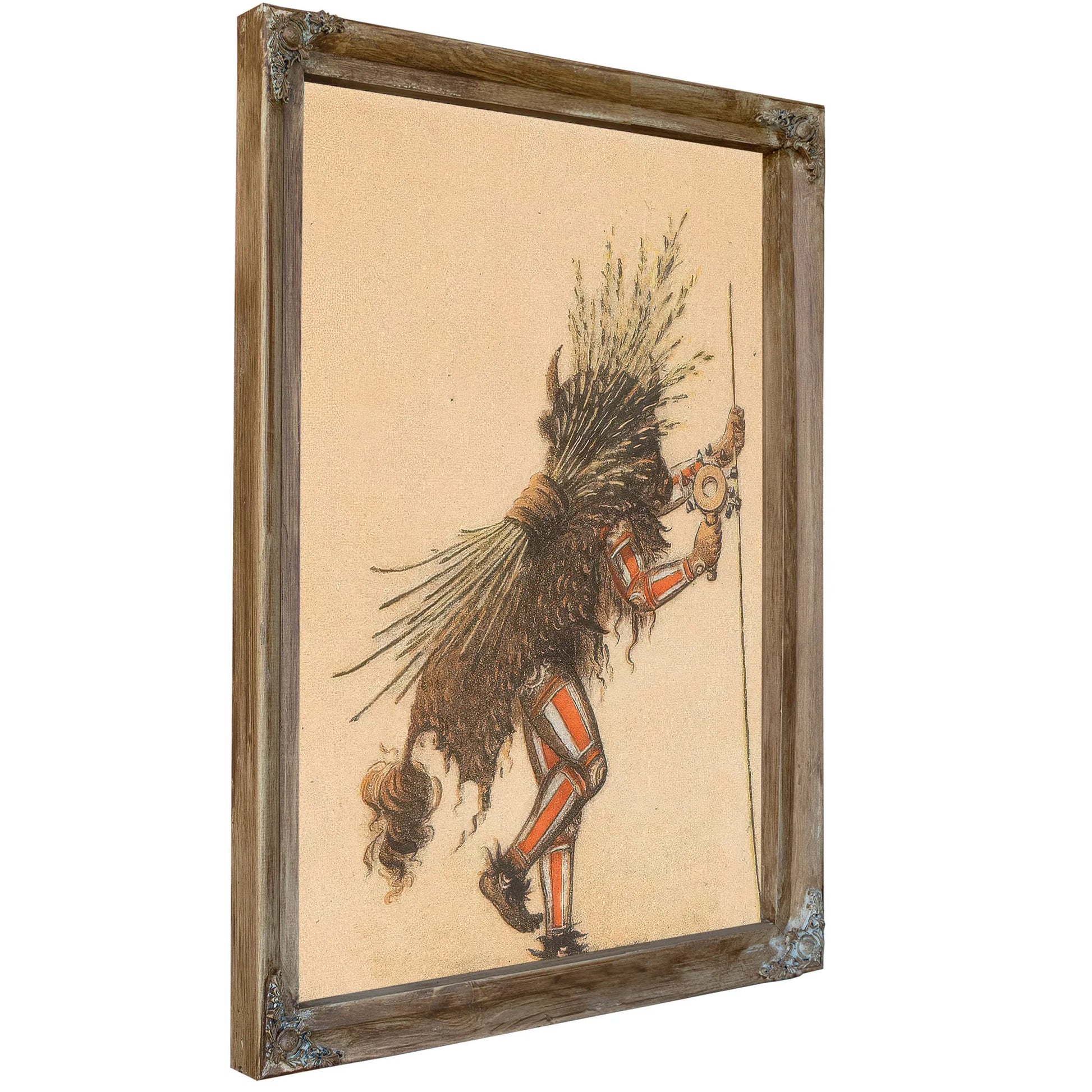 O Kee Pa A Religious Ceremony; And Other Customs Of The Mandans. Philadelphia, B. Lippincott And Co., 1867 By George Catlin Fine Art Print