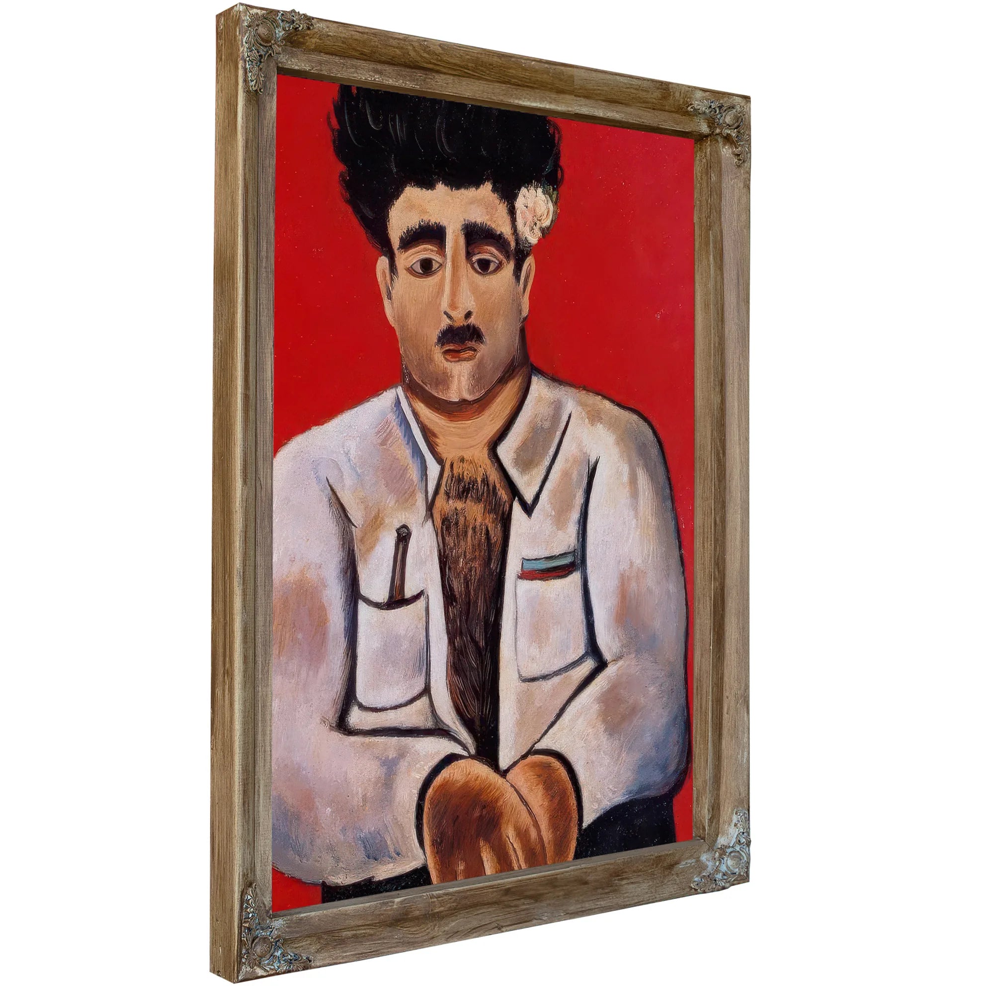 Adelard The Drowned Master Of The Phantom By Marsden Hartley Fine Art Print