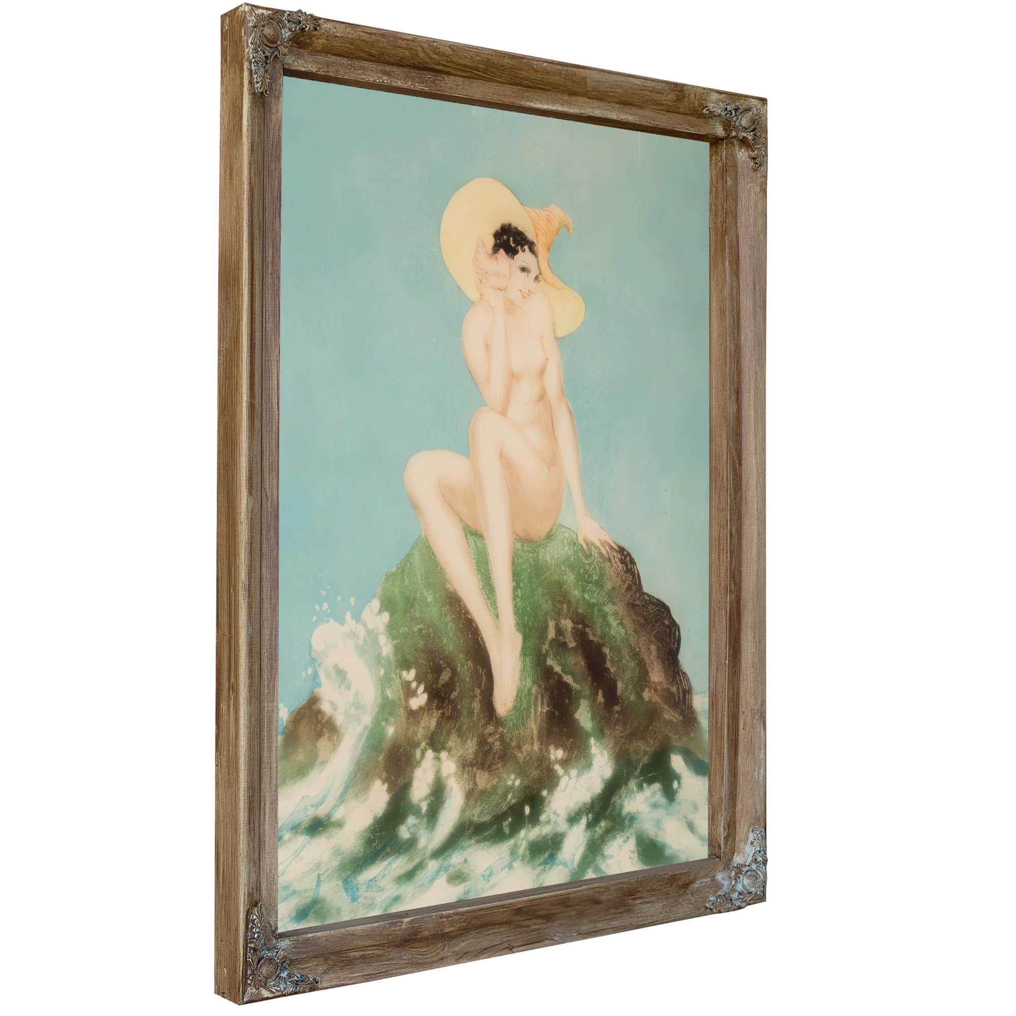 Le Coquillage 1936 By Louis Icart Fine Art Print