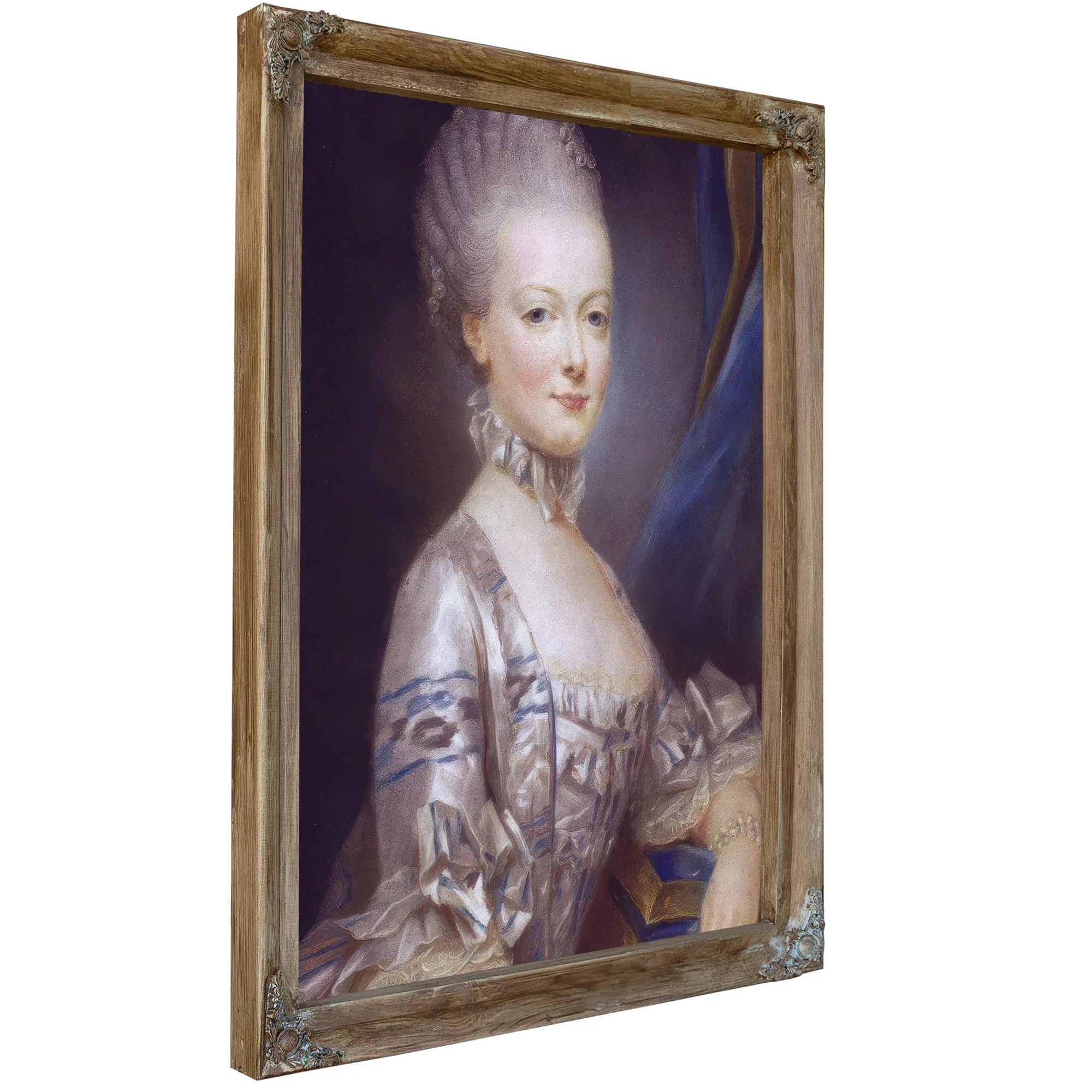 Portrait Of Marie Antoinette 1769 By Joseph Ducreux Fine Art Print