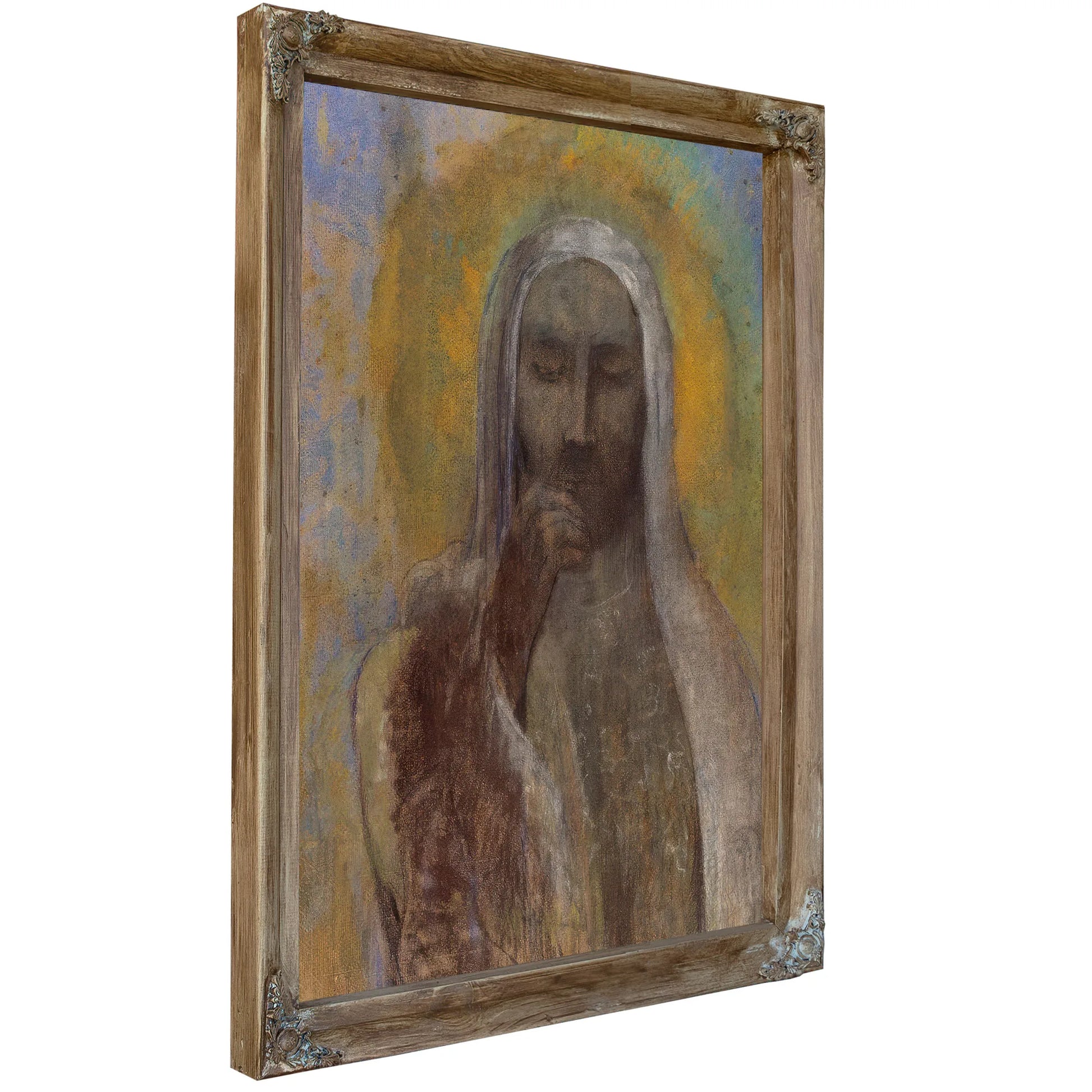 Christ In Silence 1897 By Odilon Redon Fine Art Print