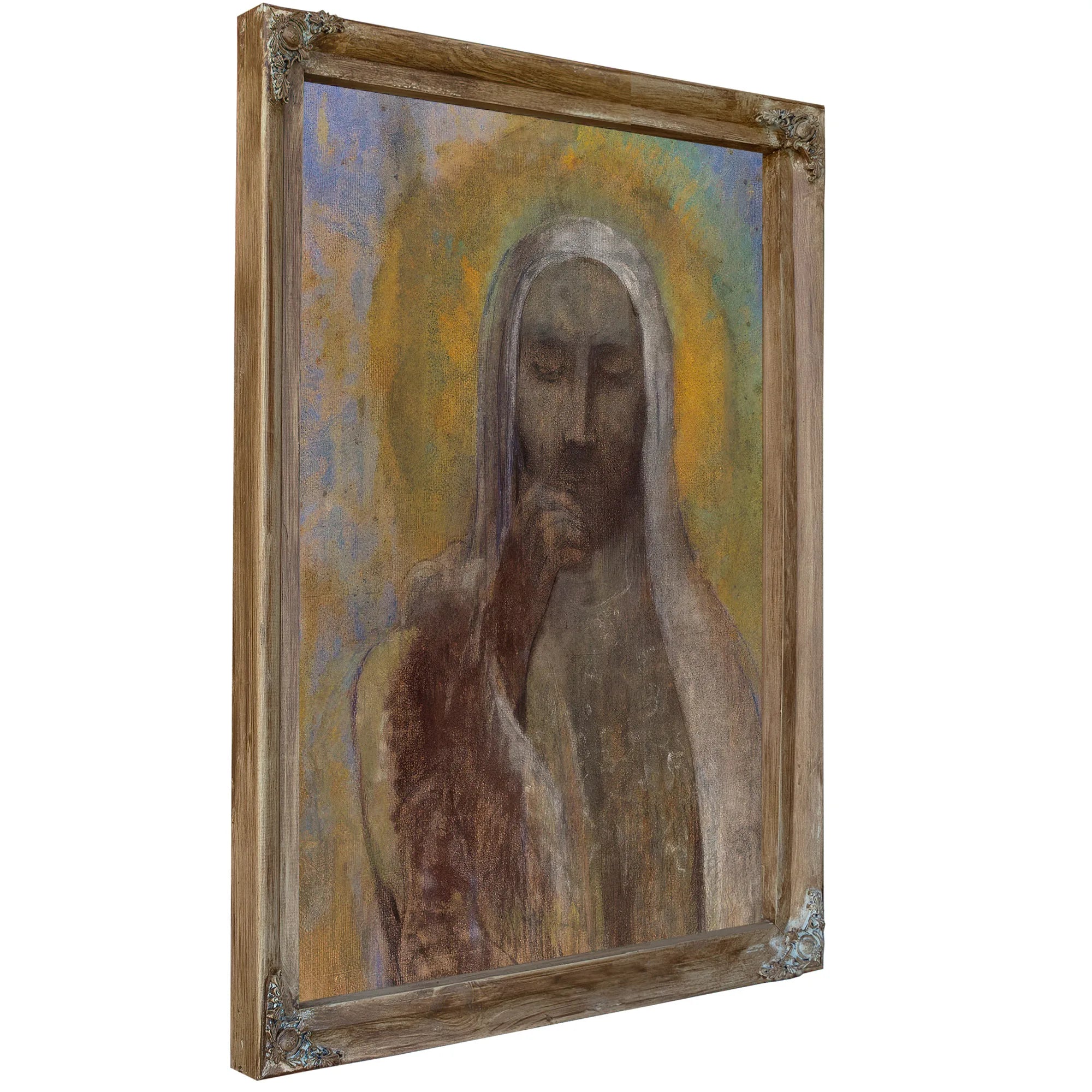Christ In Silence 1897 By Odilon Redon Fine Art Print