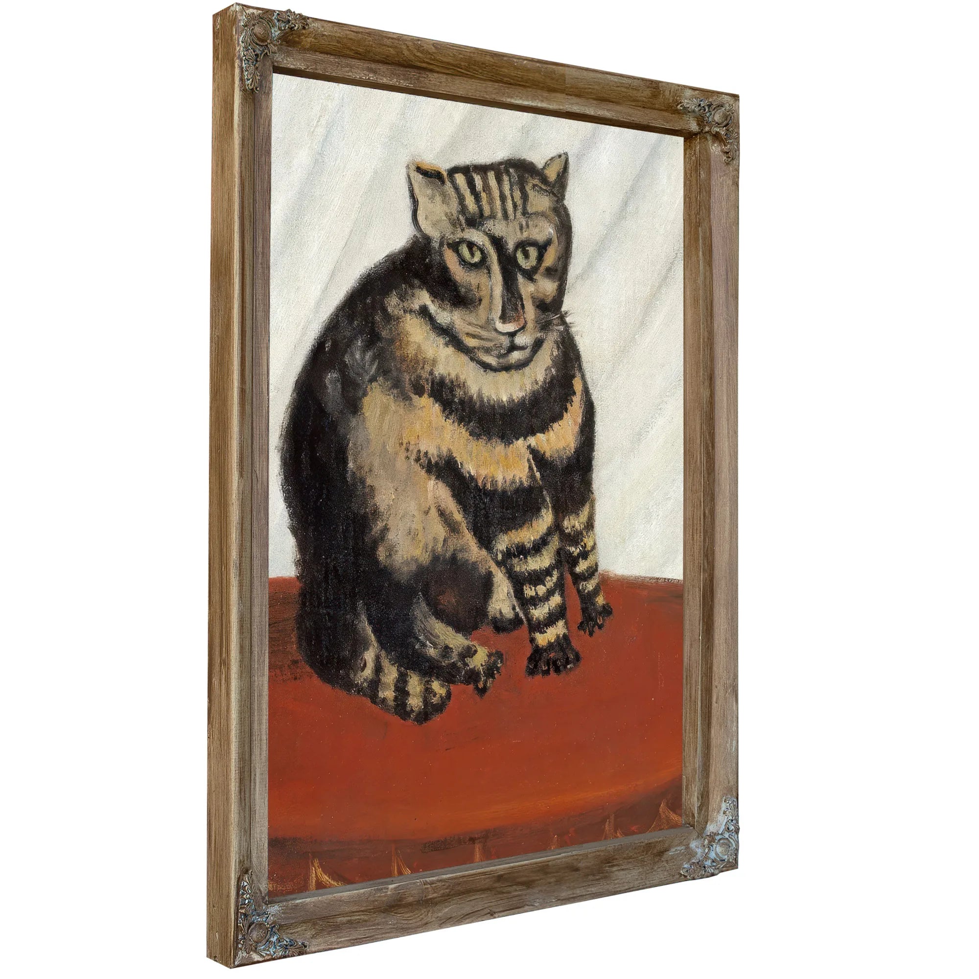 The Tabby By Henri Julien Felix Rousseau Fine Art Print