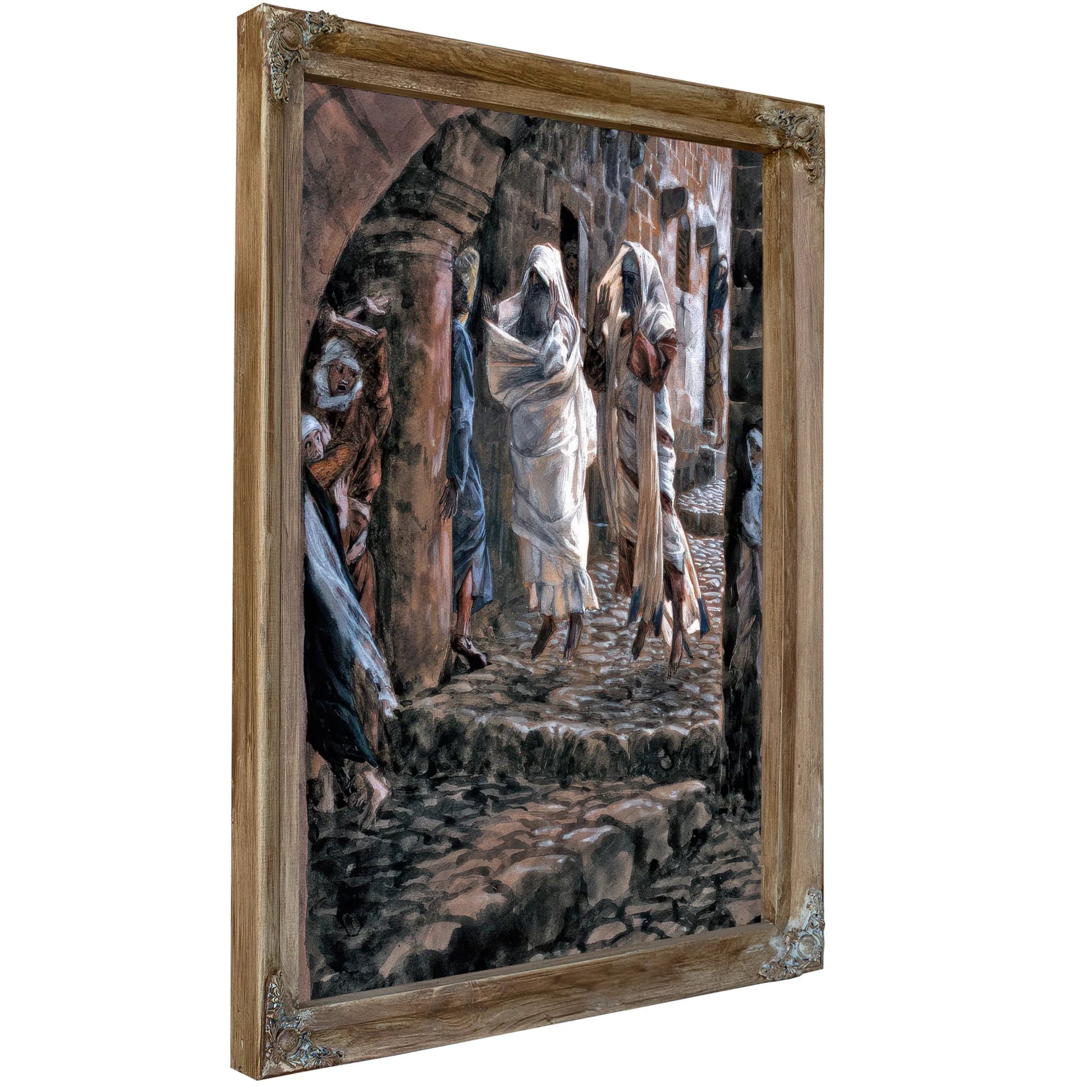 Apparitions Of The Dead In The Streets Of Jerusalem By James Tissot Fine Art Print