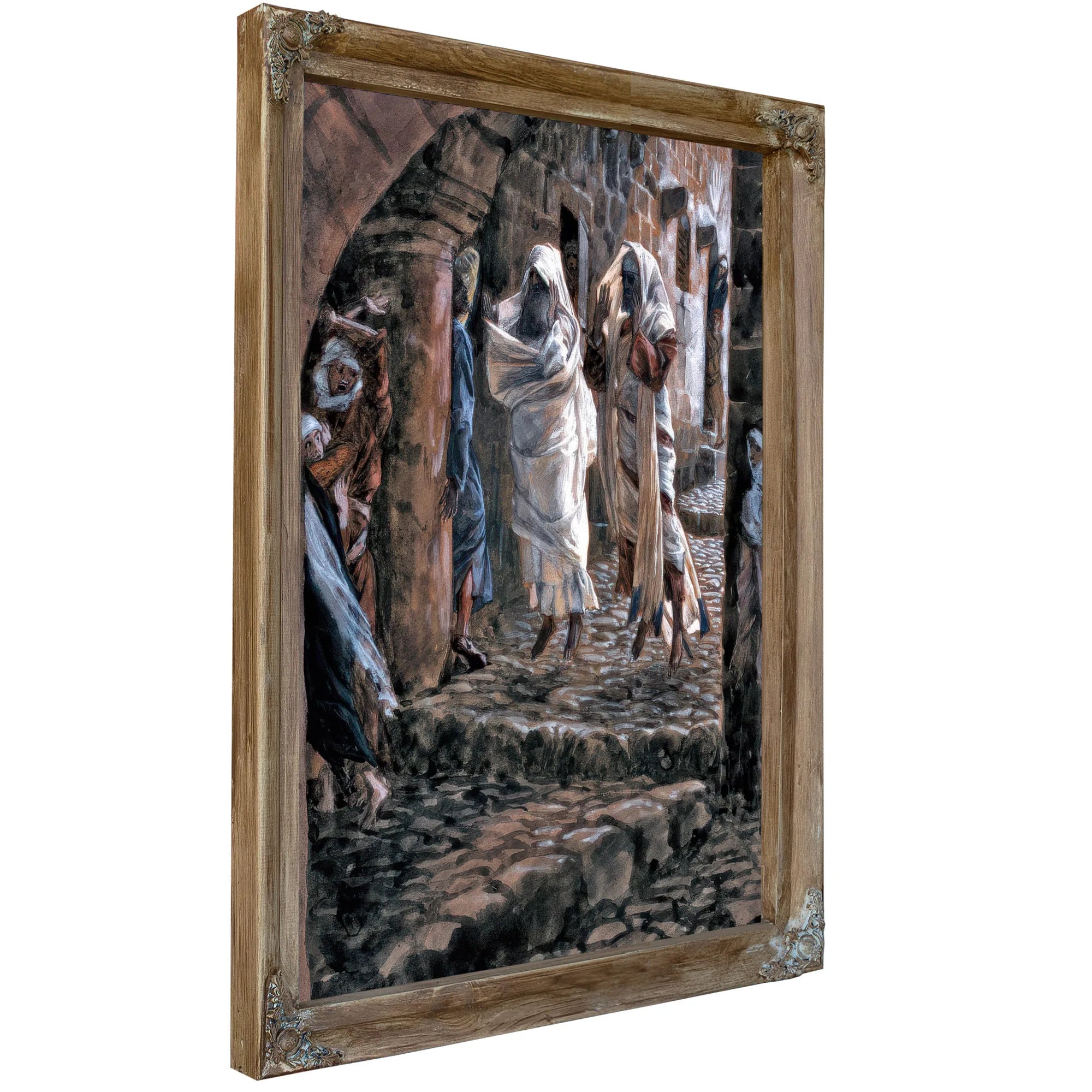 Apparitions Of The Dead In The Streets Of Jerusalem By James Tissot Fine Art Print