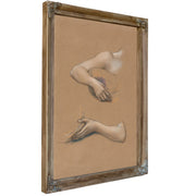 Study Of Arms For The Cadence Of Autumn Met by Evelyn De Morgan