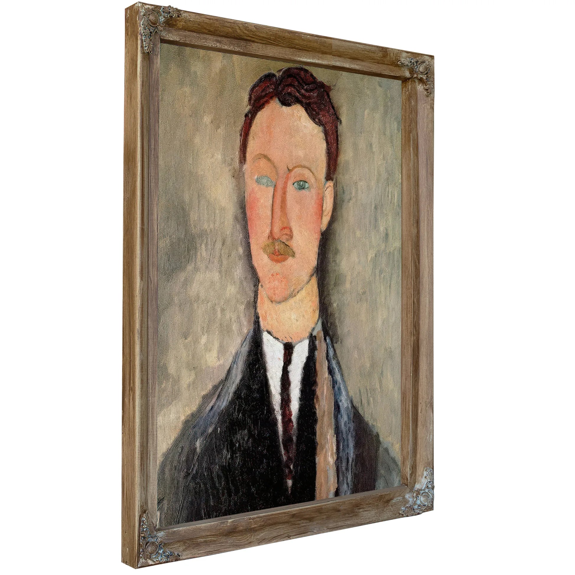 Portrait Of Leopold Survage (1879 1968) By Amedeo Modigliani Fine Art Print