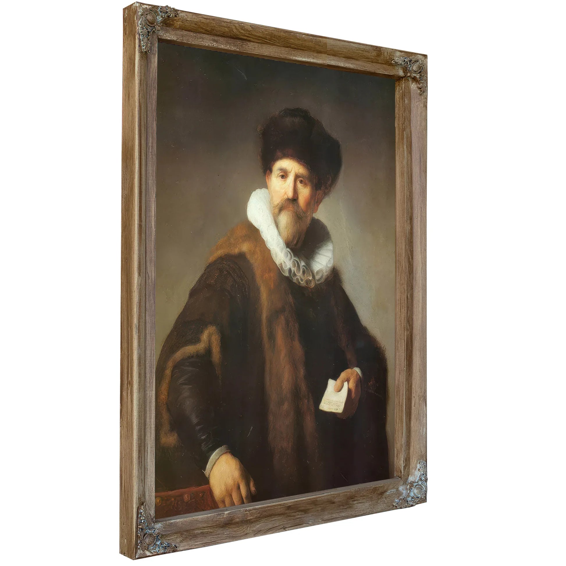 The Amsterdam Merchant Nicolaes Ruts, 1631 By Rembrandt Fine Art Print
