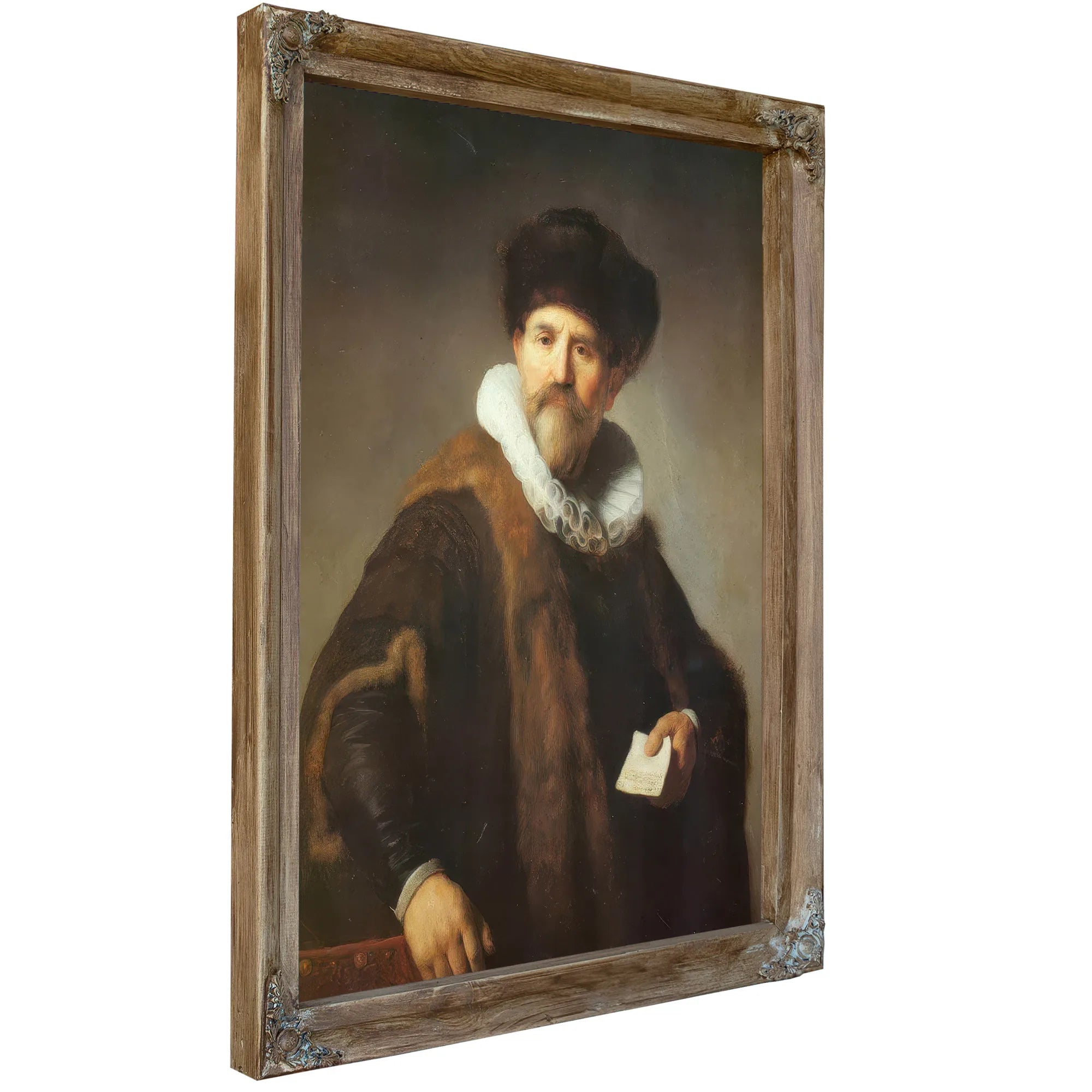 The Amsterdam Merchant Nicolaes Ruts, 1631 By Rembrandt Fine Art Print