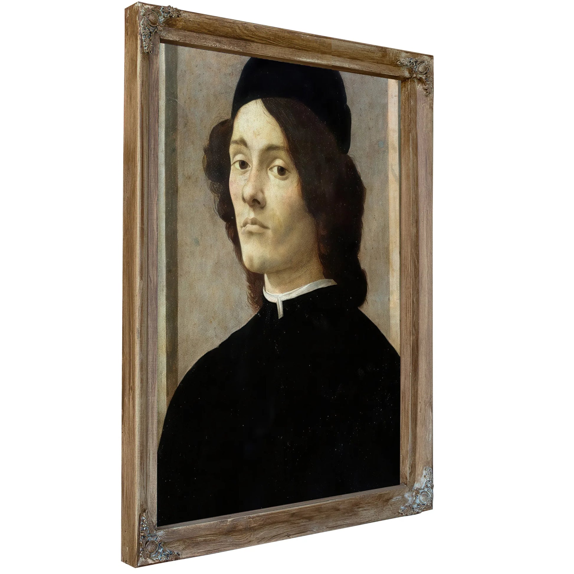Portrait Of A Man By Sandro Botticelli Fine Art Print
