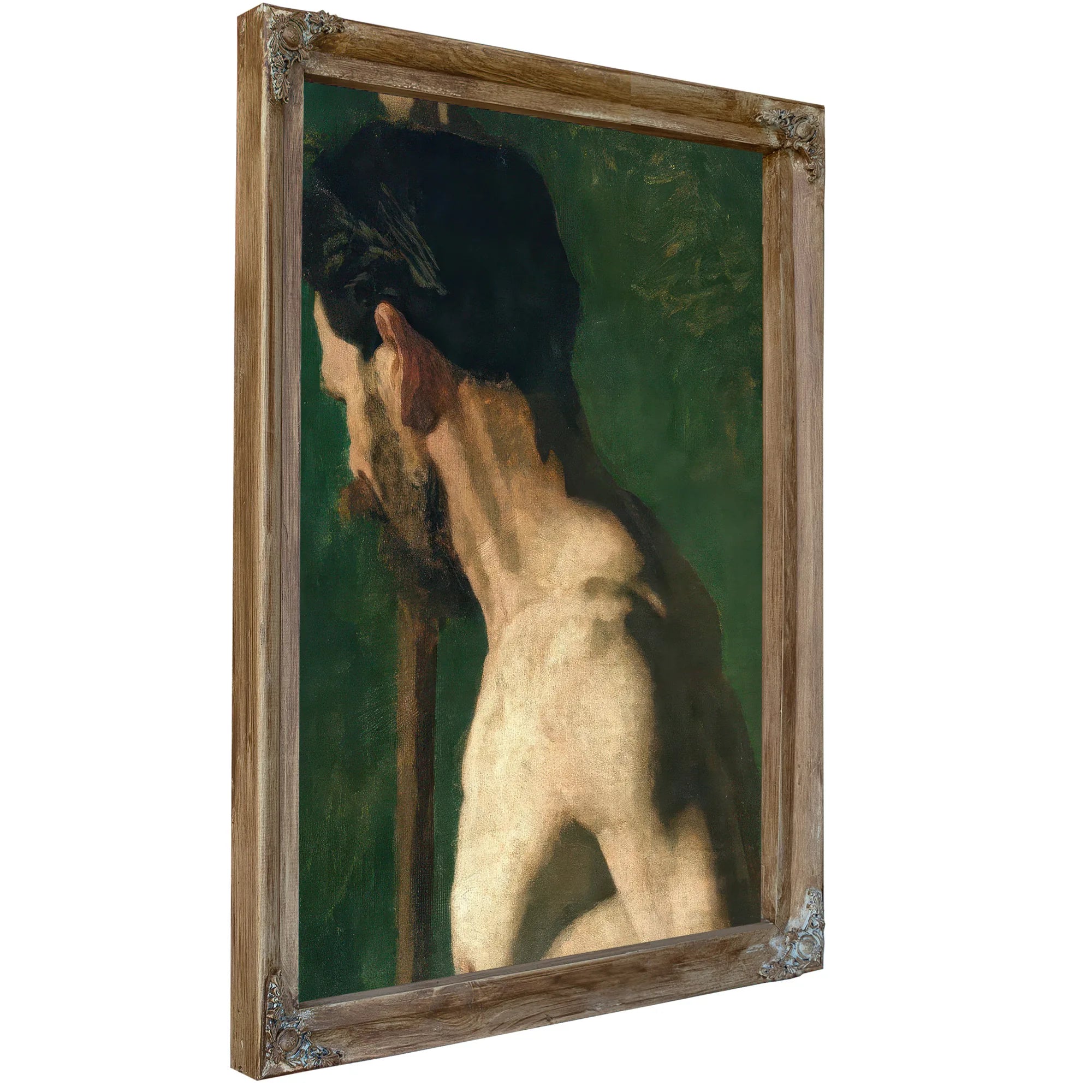 Study Of A Nude Man (The Strong Man) By Thomas Eakins Fine Art Print