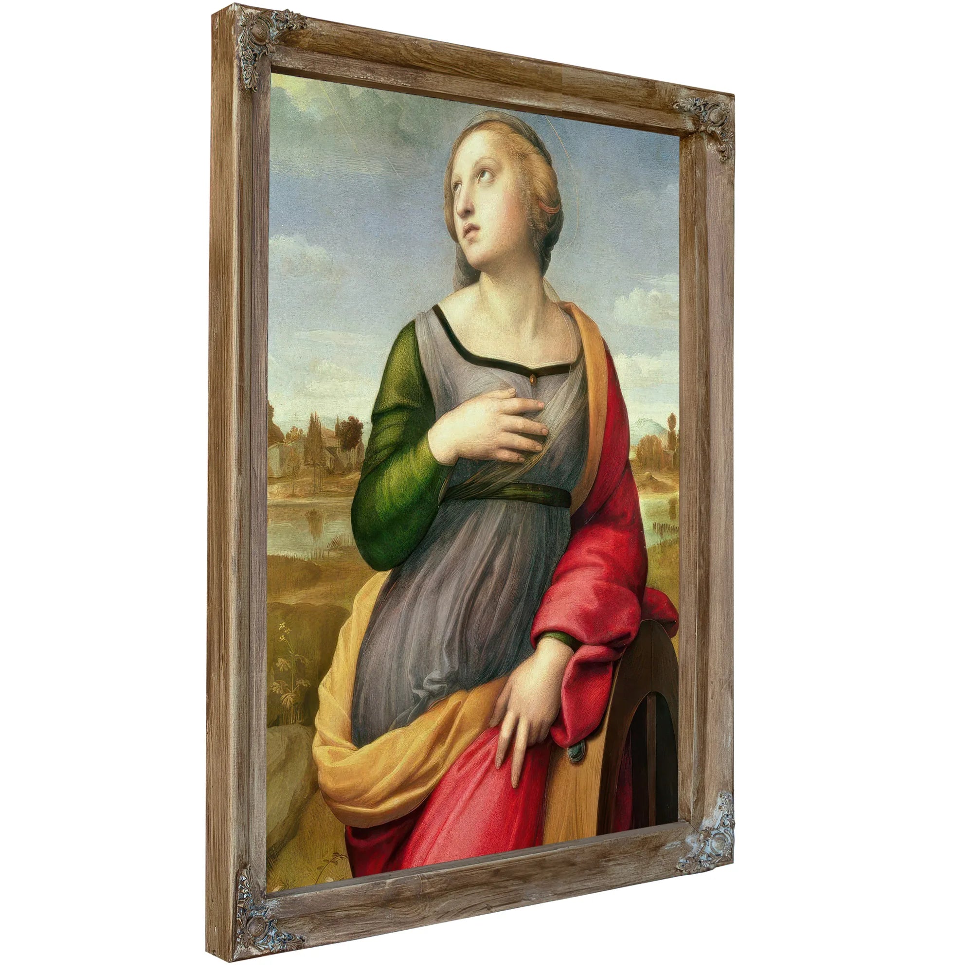 St. Catherine Of Alexandria By Raphael Fine Art Print