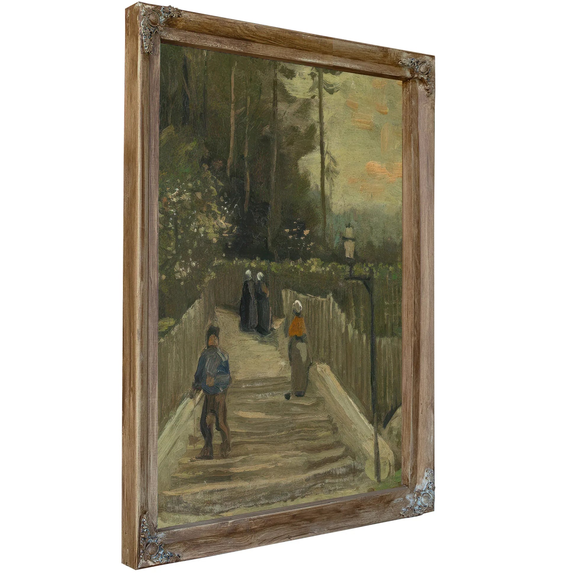 Path In Montmartre By Vincent Van Gogh Fine Art Print