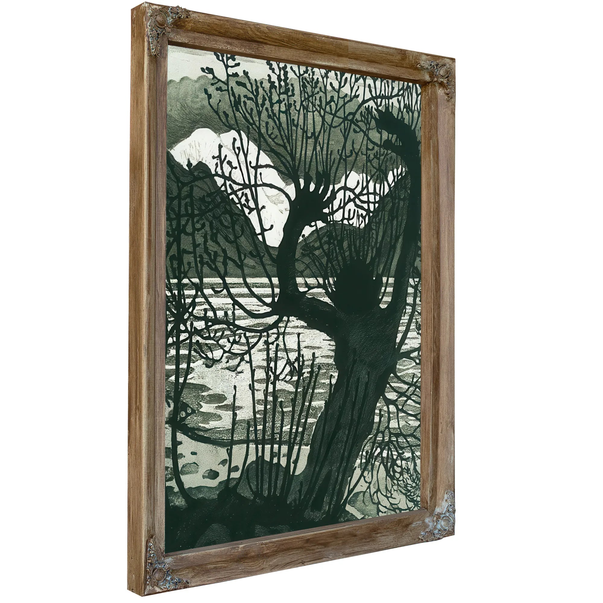 Spring Night And Willow 3 By Nicolai Astrup Fine Art Print