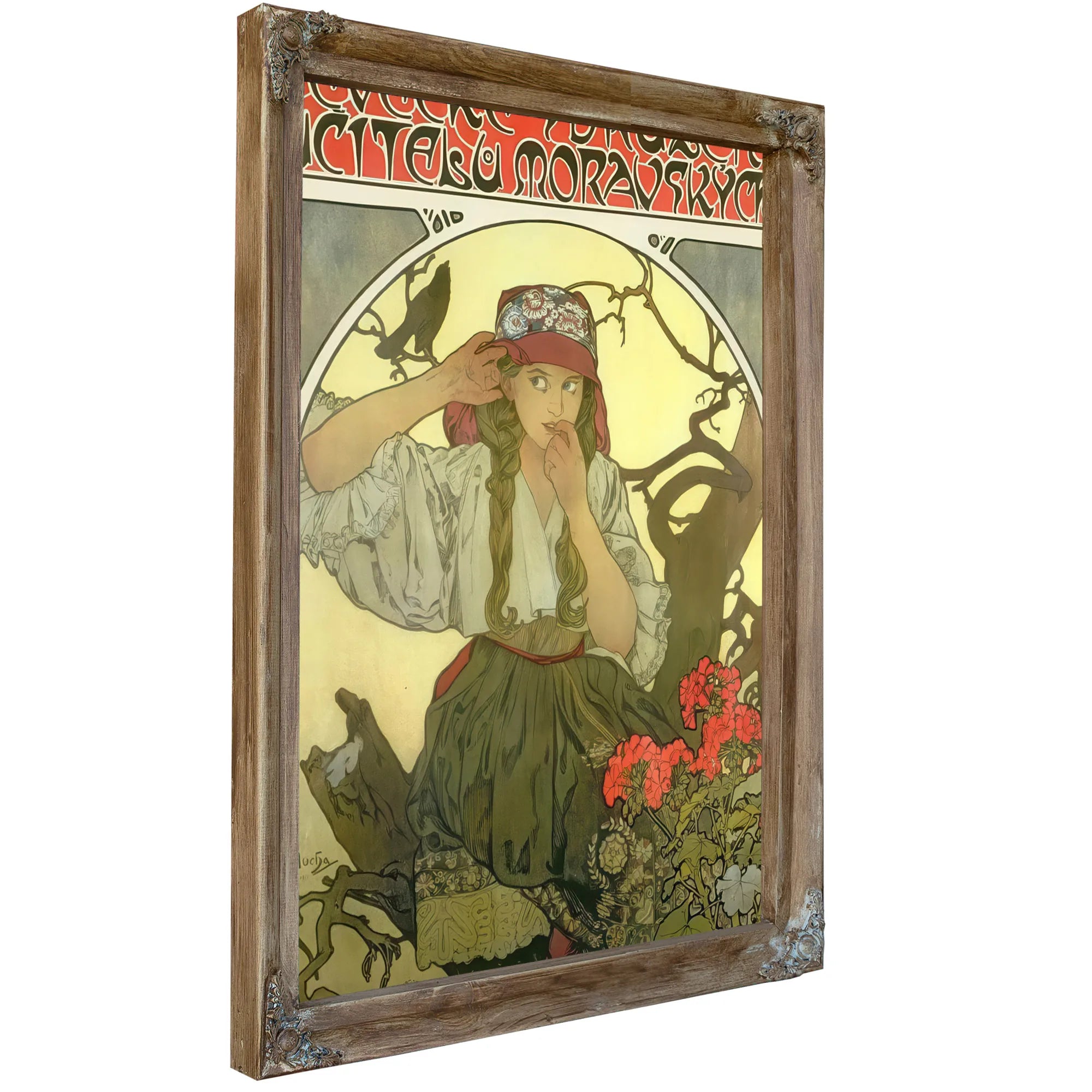 Moravian Teachers Choir By Alphonse Mucha Fine Art Print