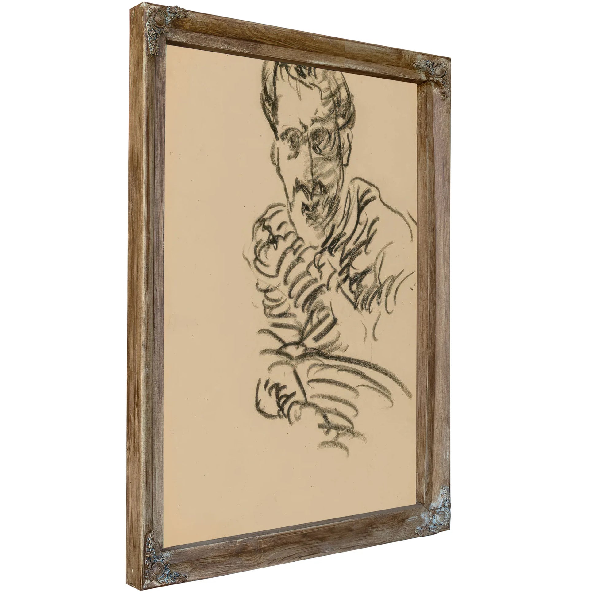 Self Portrait By Marsden Hartley Fine Art Print