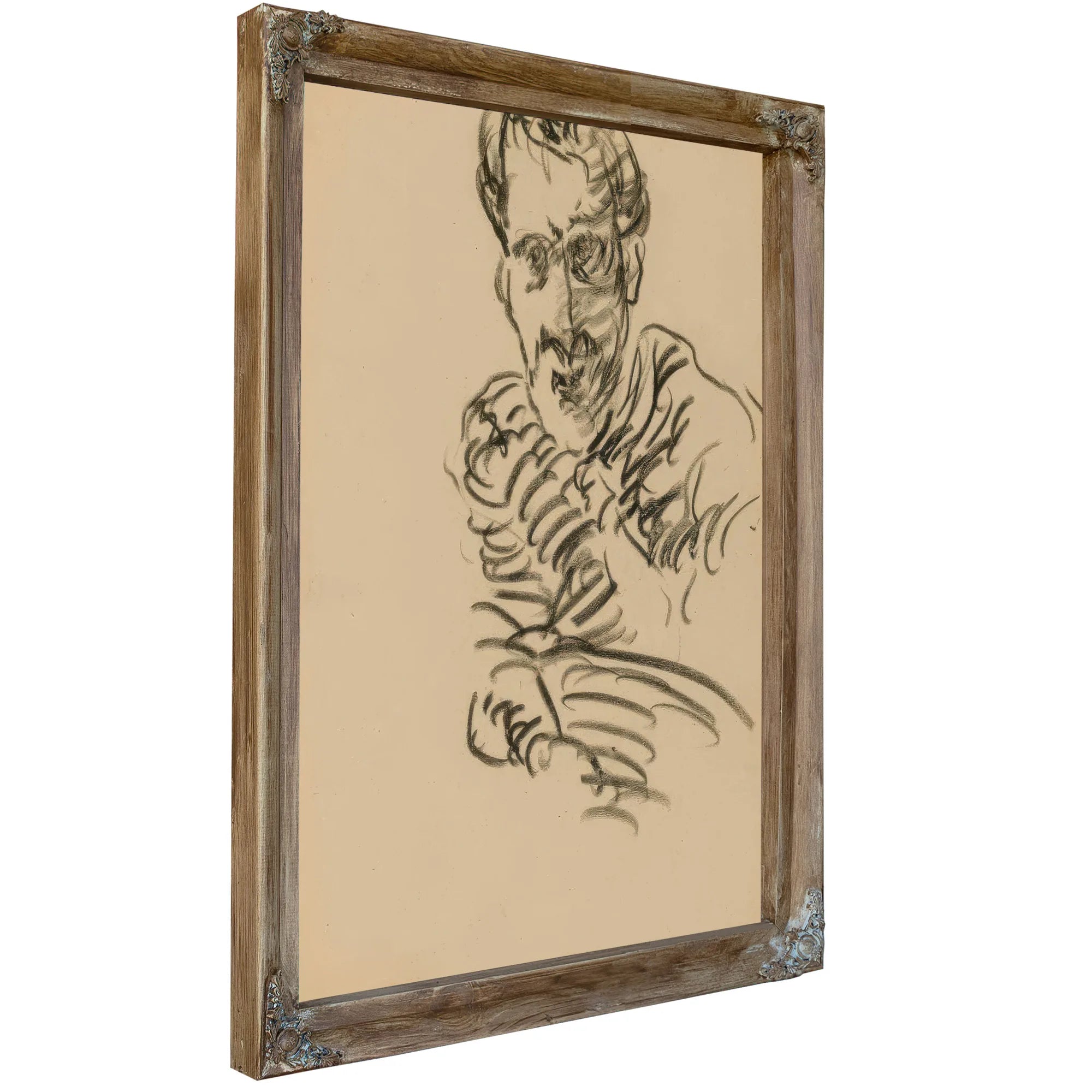 Self Portrait By Marsden Hartley Fine Art Print
