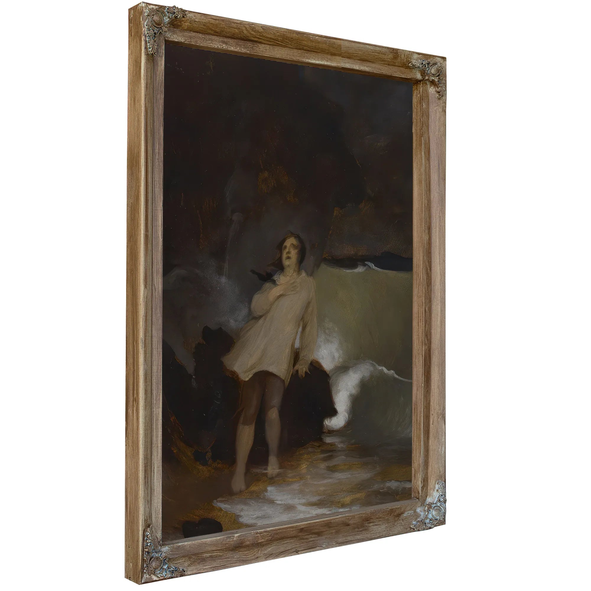 The Shipwreck Of Robinson Crusoe By Thomas Sully Fine Art Print