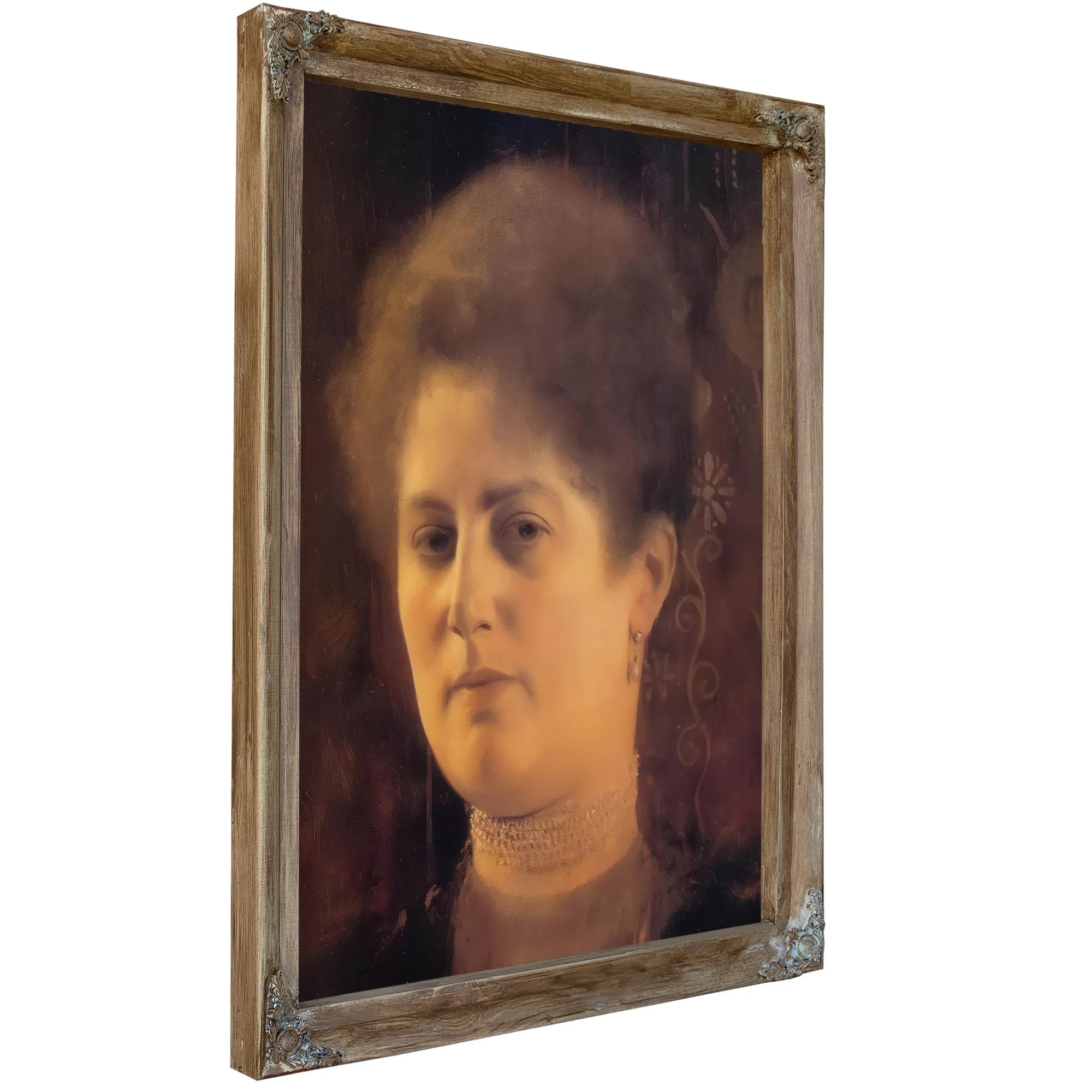 Portrait Of A Woman By Gustav Klimt Fine Art Print