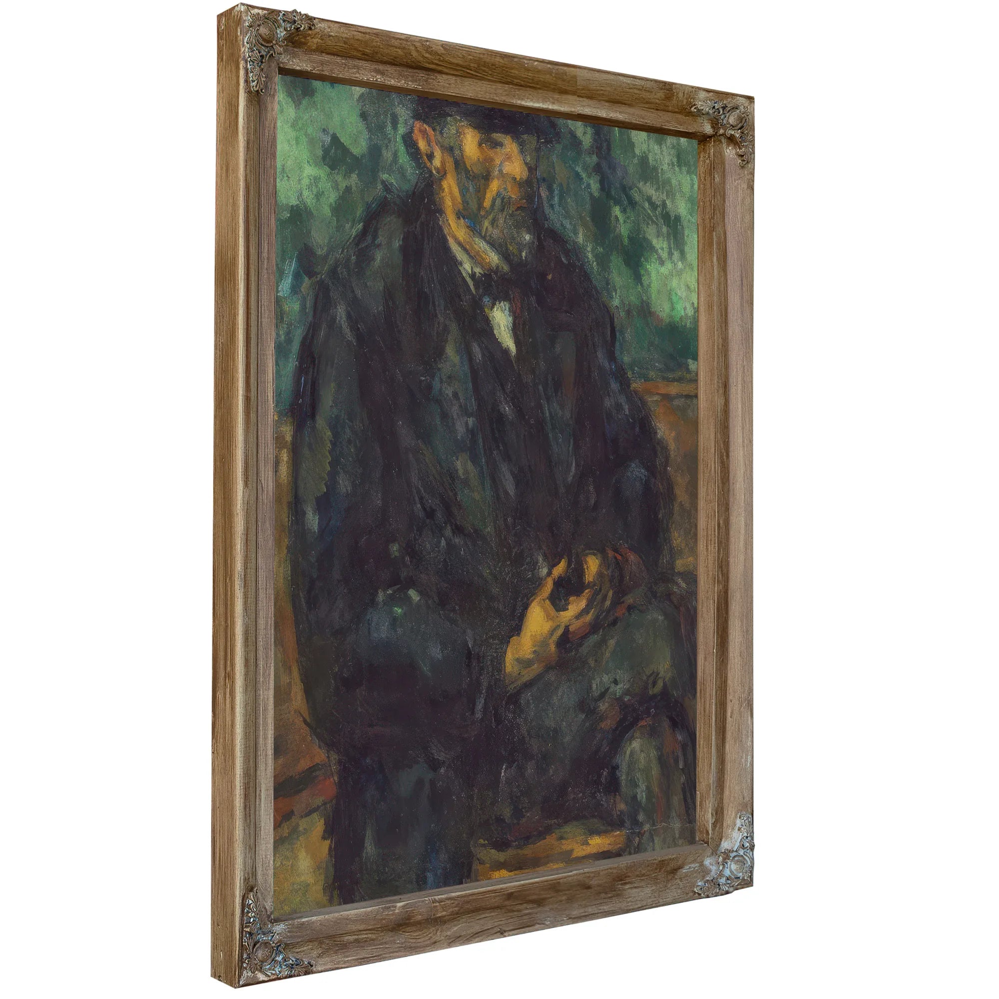 The Gardener Vallier By Paul Cezanne Fine Art Print