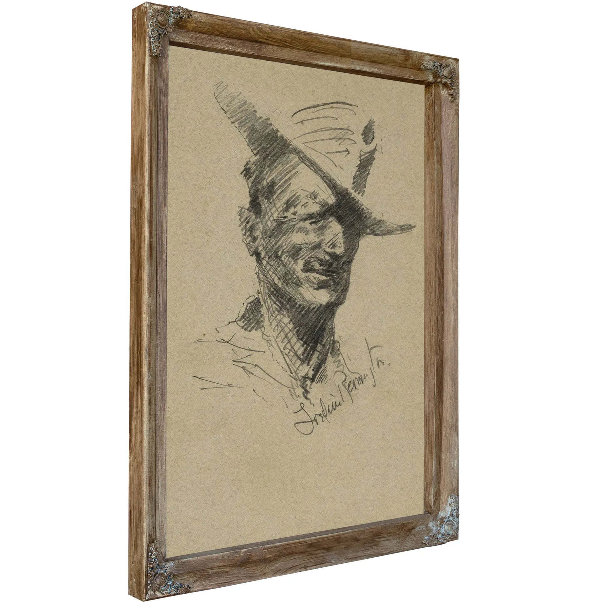 Self Portrait by Frederic Remington