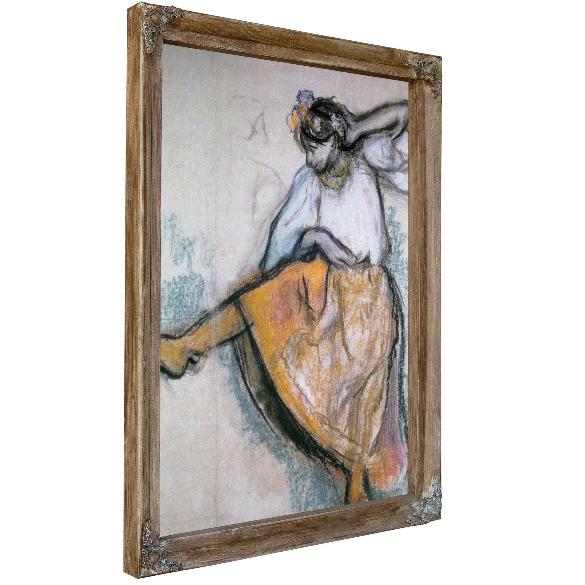 Russian Girl Dancing By Edgar Degas Fine Art Print