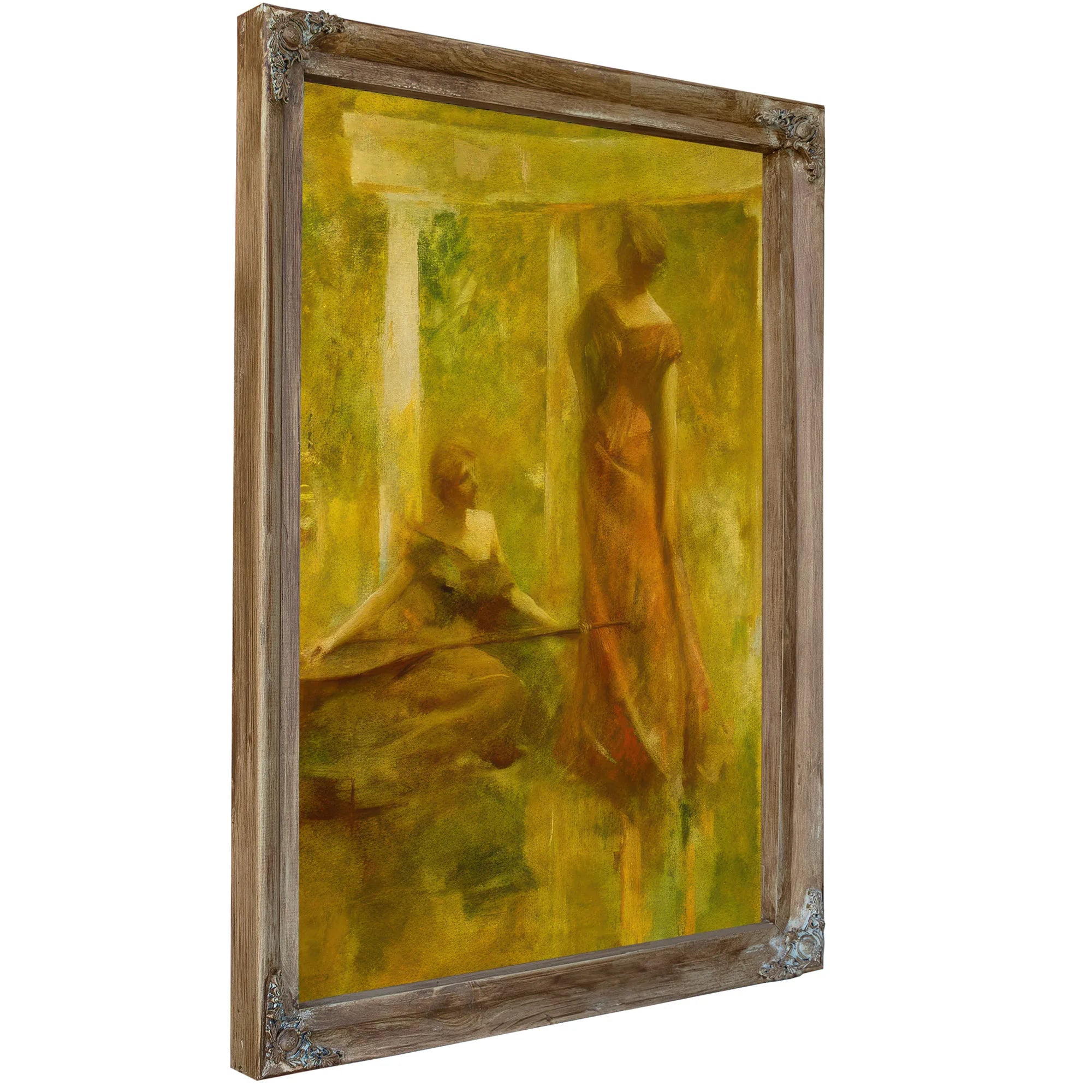 Music By Thomas Wilmer Dewing Fine Art Print