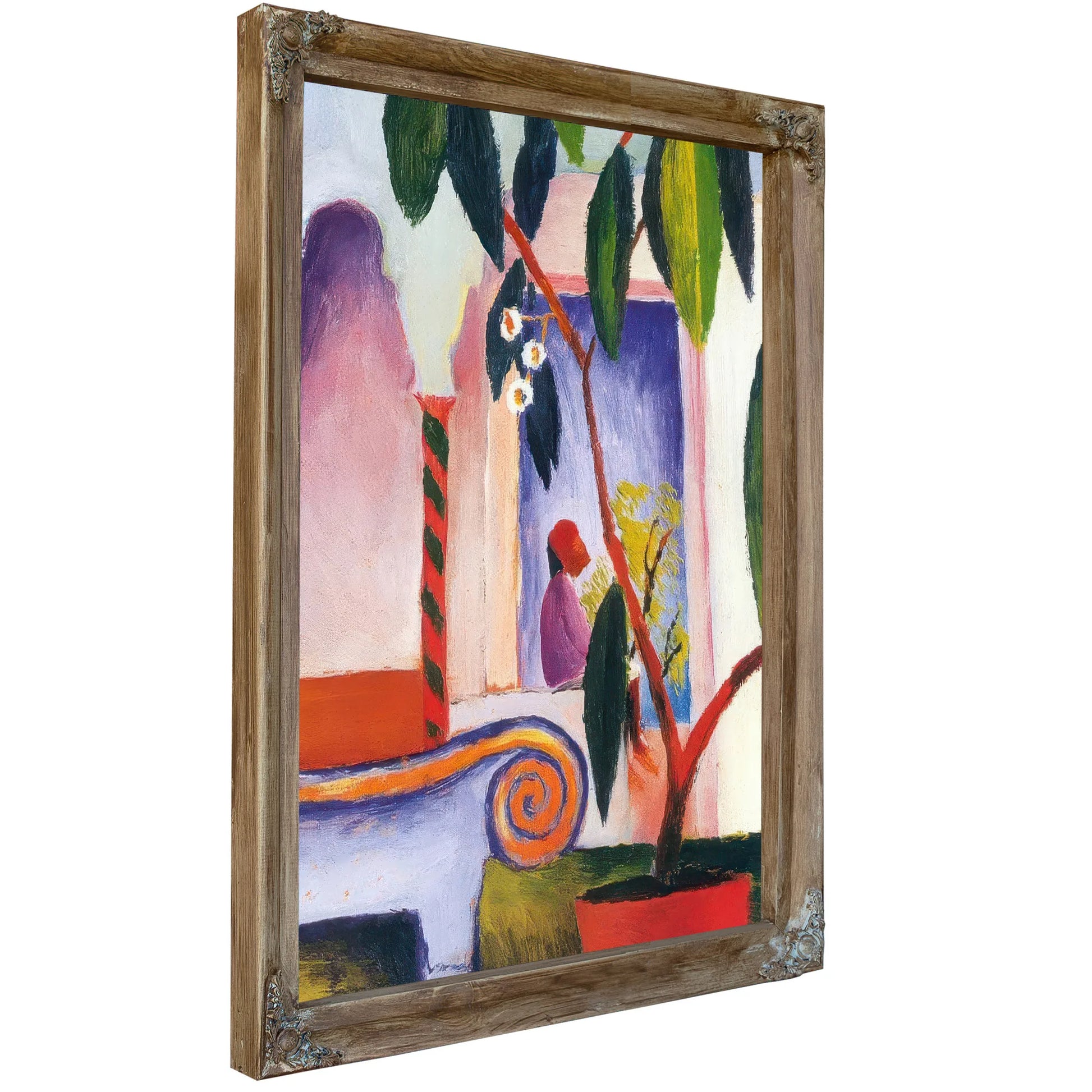 Arab Cafe By August Macke Fine Art Print
