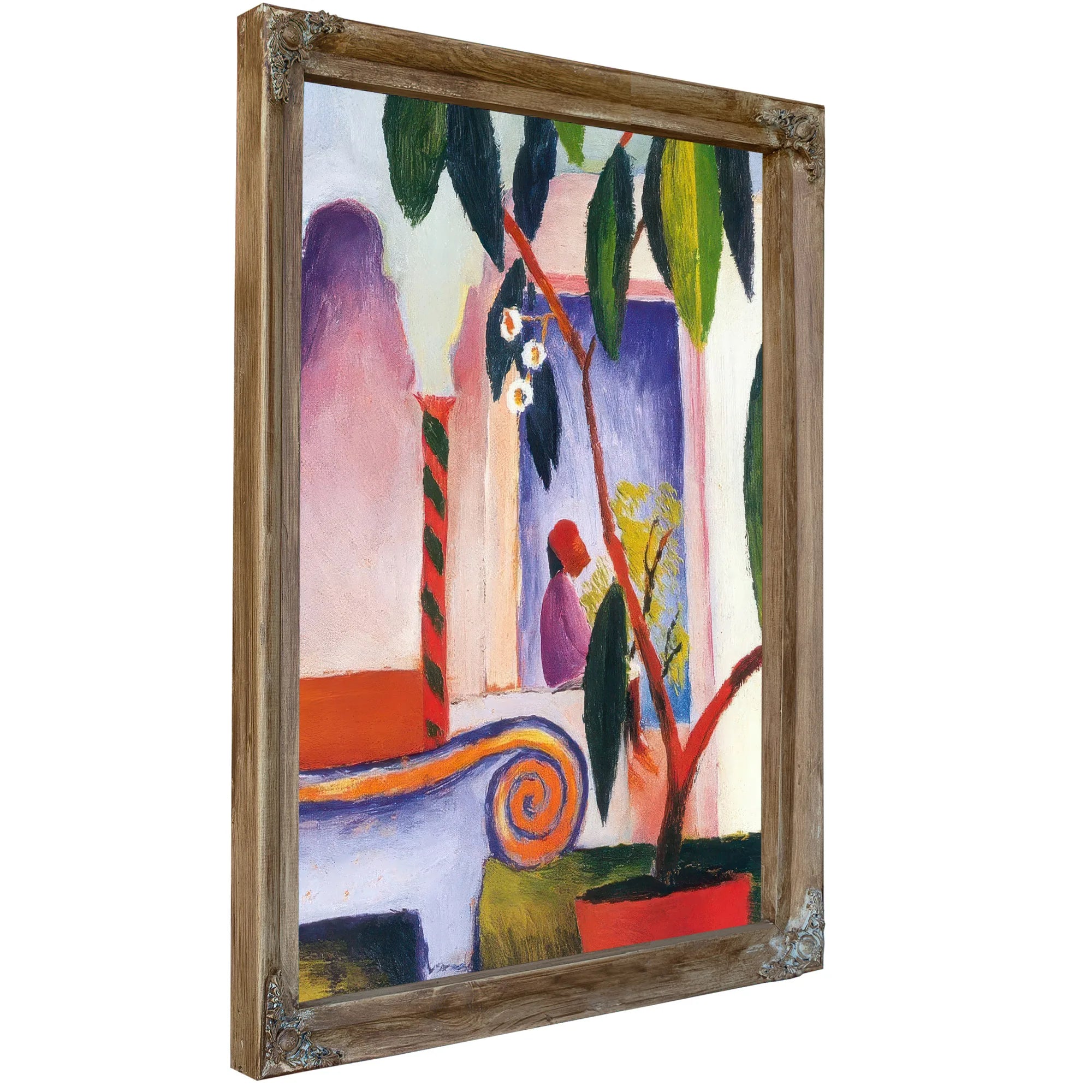 Arab Cafe By August Macke Fine Art Print