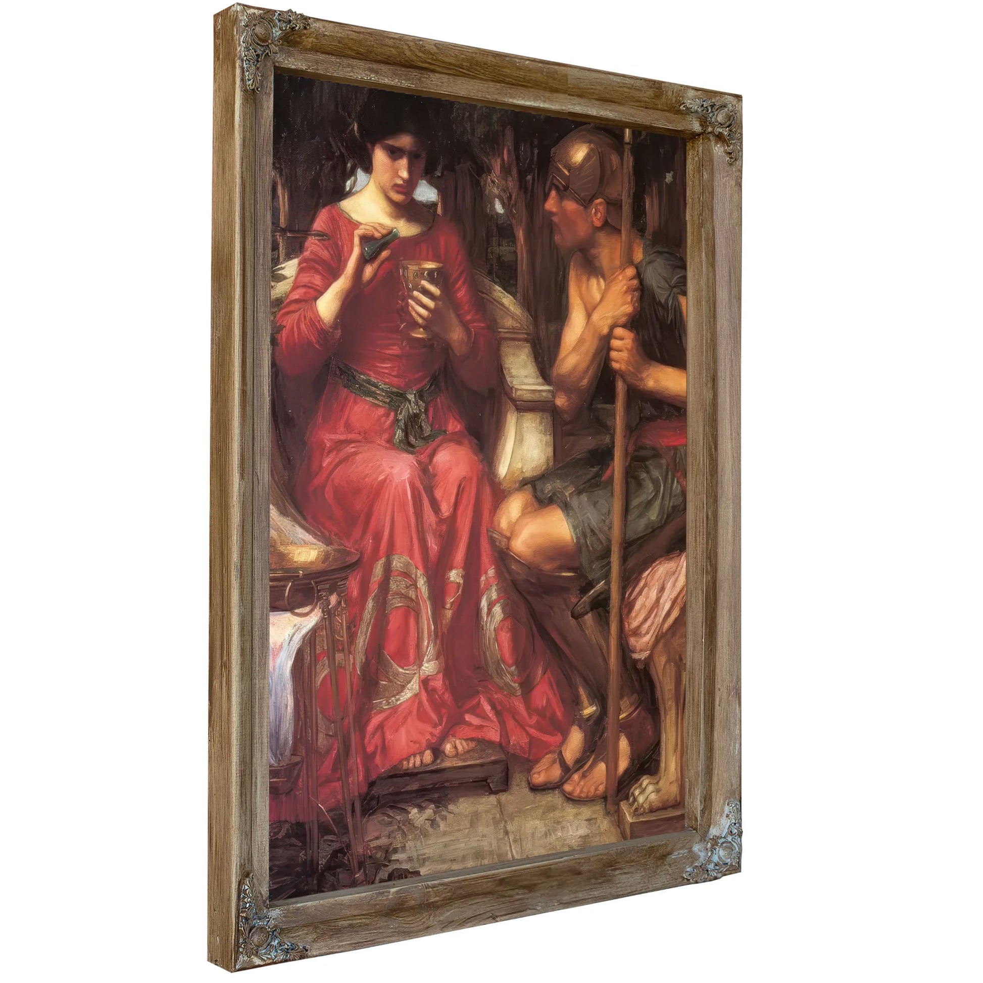 Jason And Medea By John Waterhouse Fine Art Print