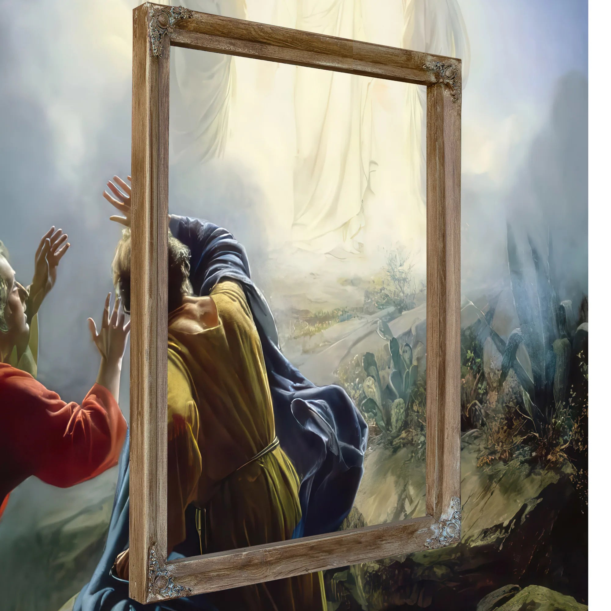 Transfiguration Of Jesus by Carl Bloch Fine Art Print