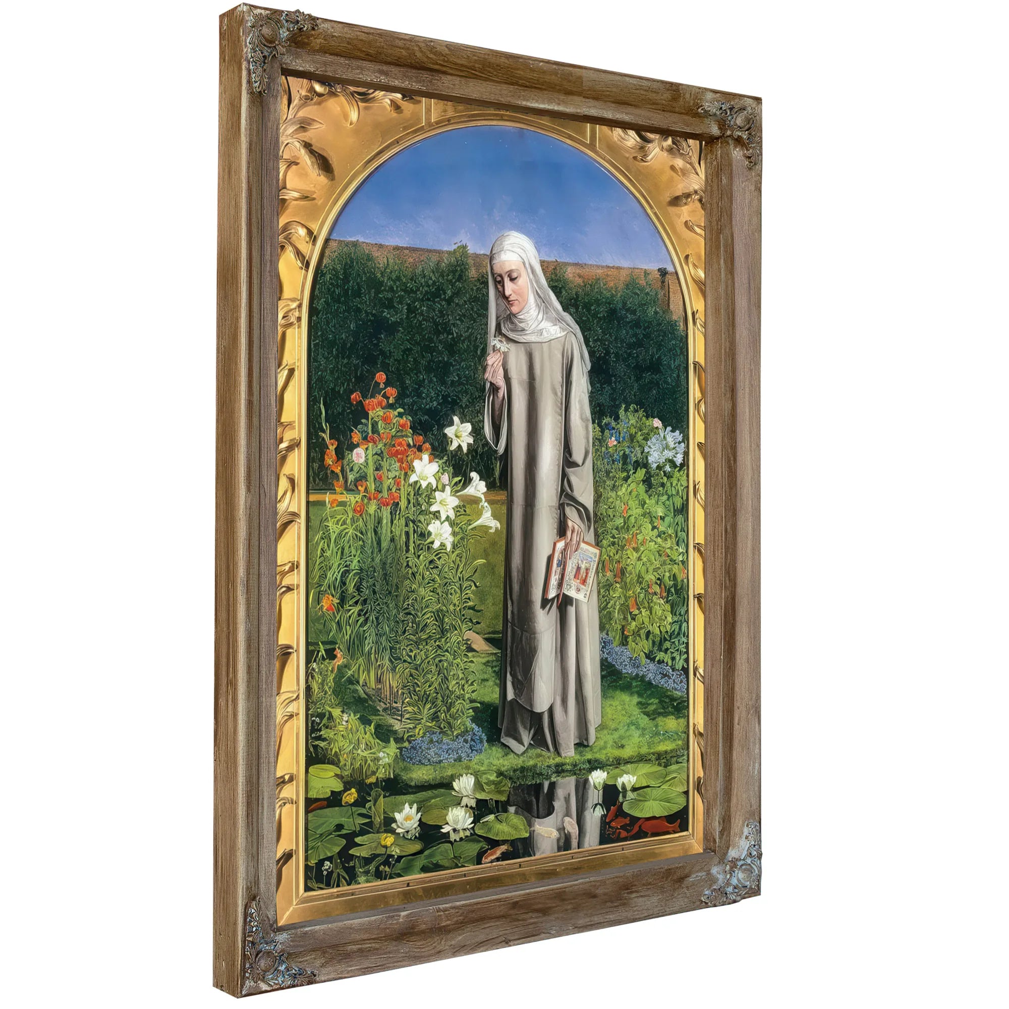 Convent Thoughts By Charles Allston Collins Fine Art Print