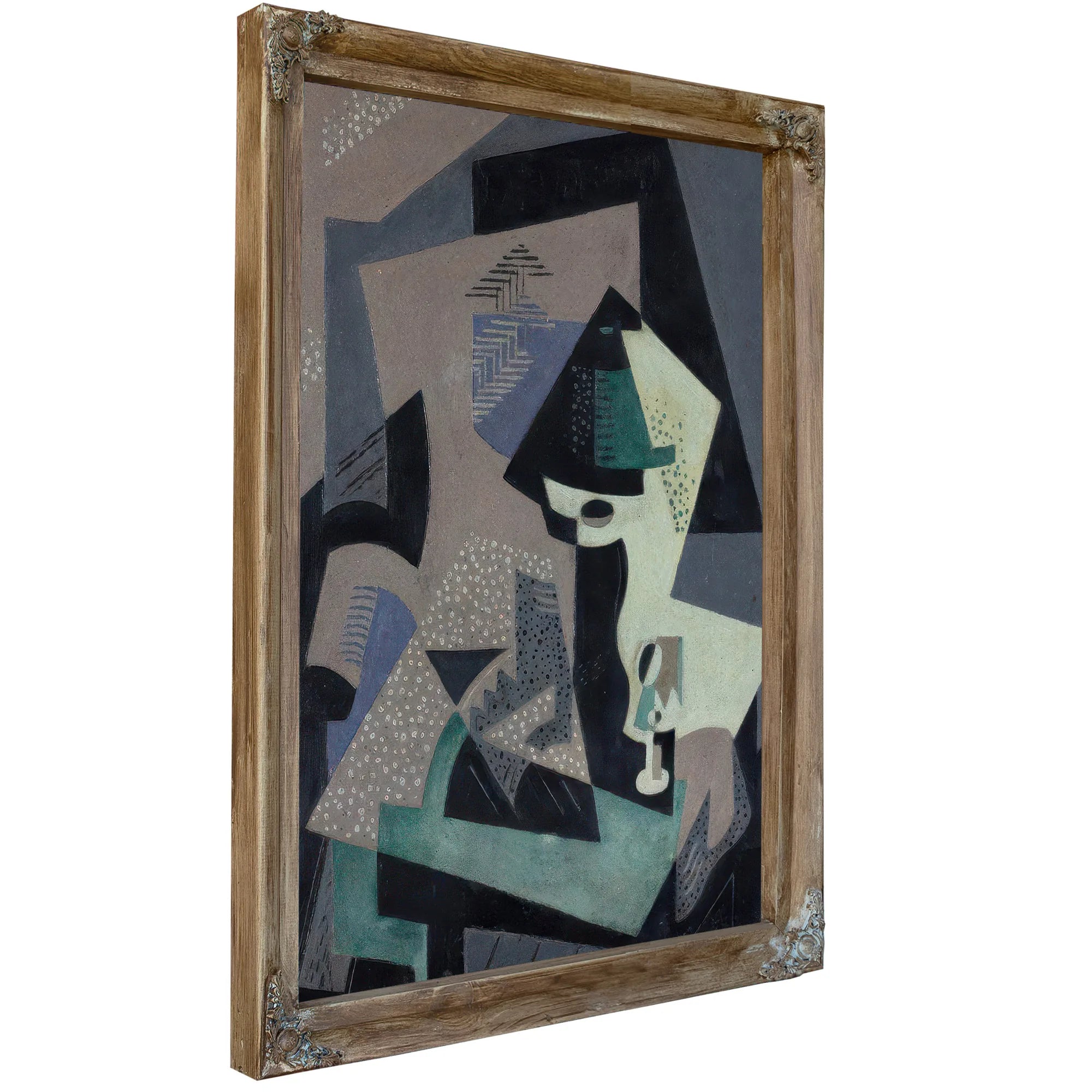 Still Life With Green Lamp 1917 1 By Maria Blanchard Fine Art Print