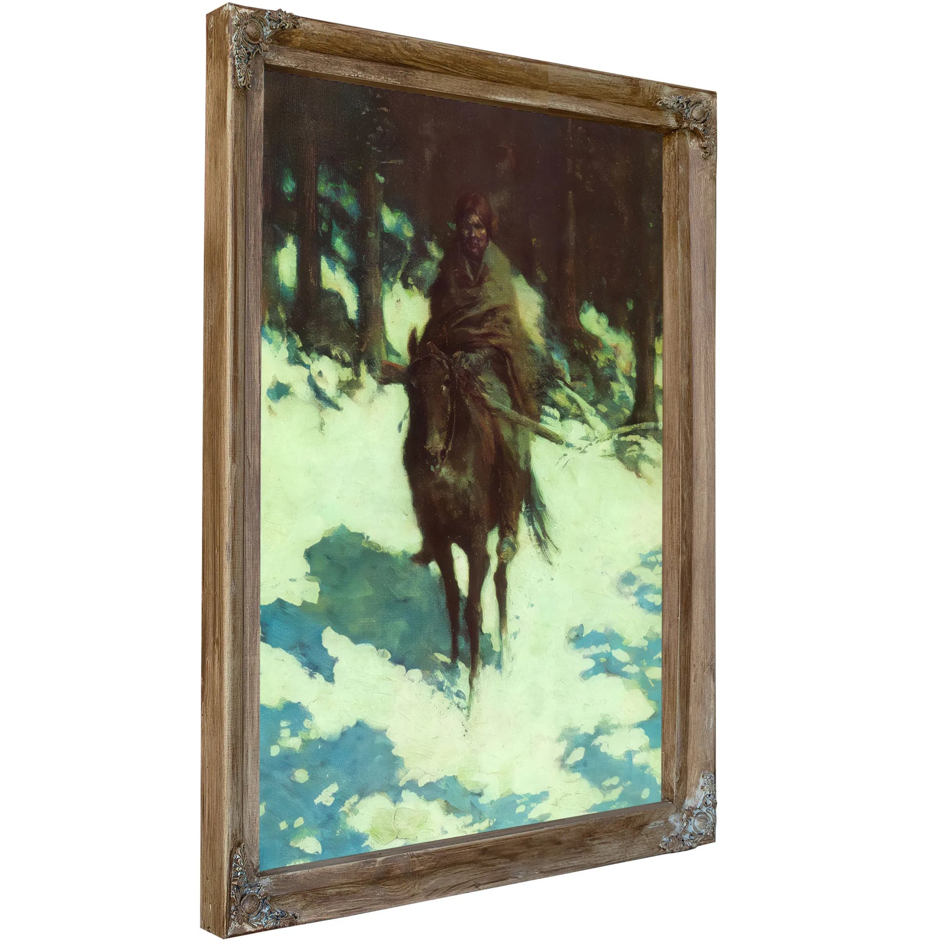 Rhe Sentinel By Frederic Remington Fine Art Print