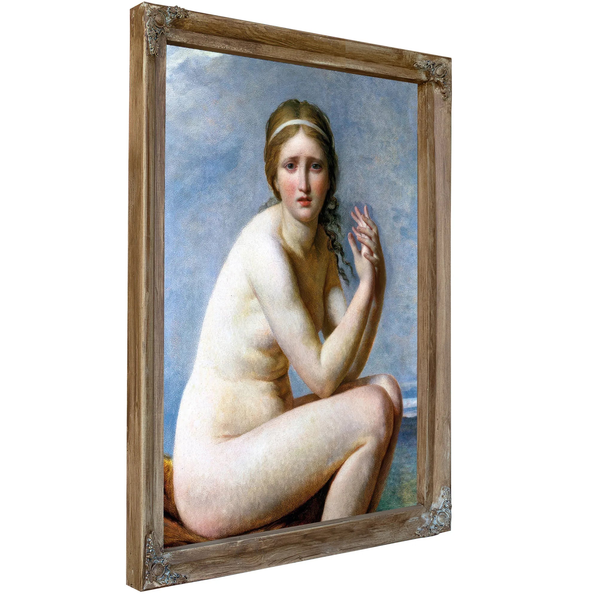 Psyche Abandoned 1795 By Jacques Louis David Fine Art Print