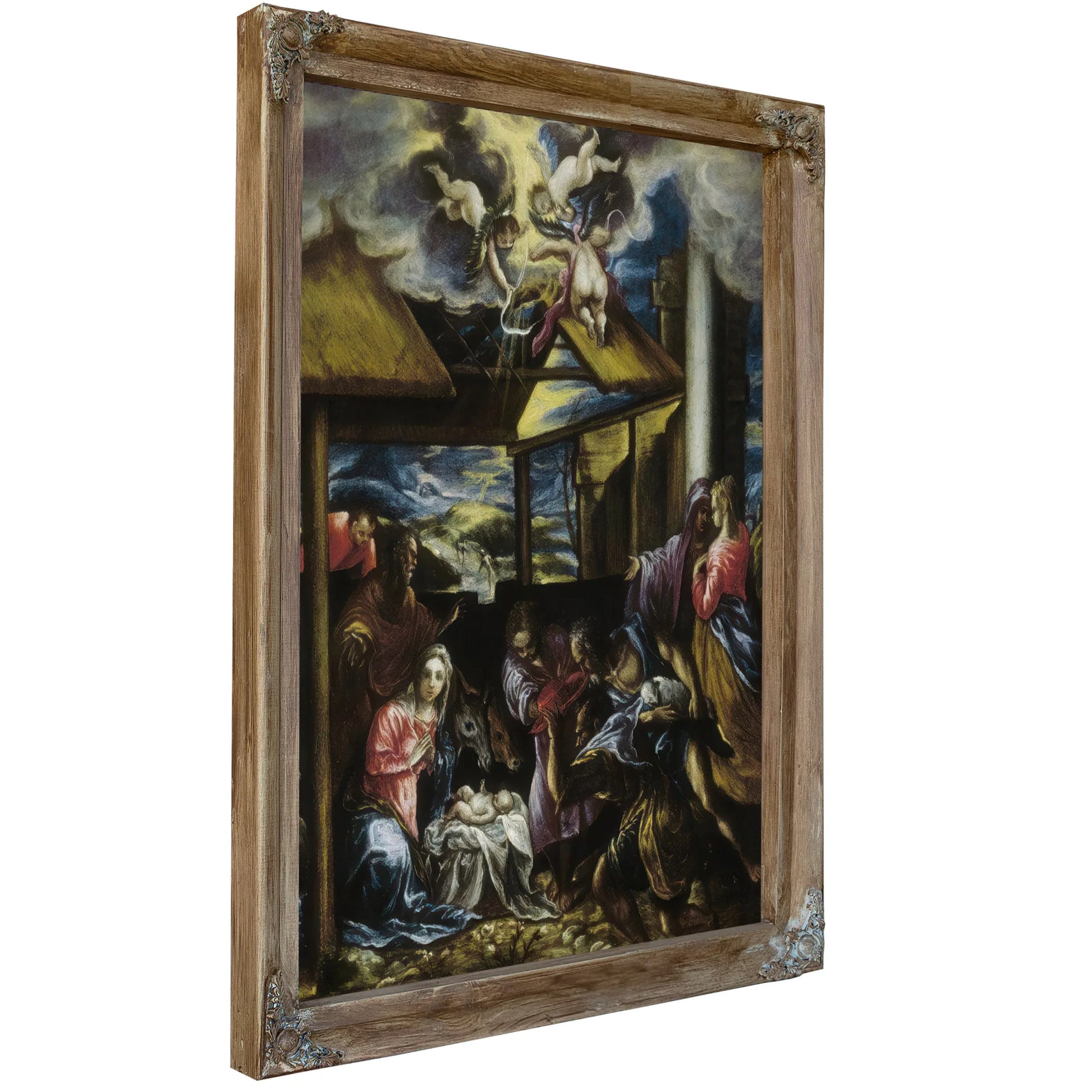 Adoration Of The Shepherds By El Greco Fine Art Print