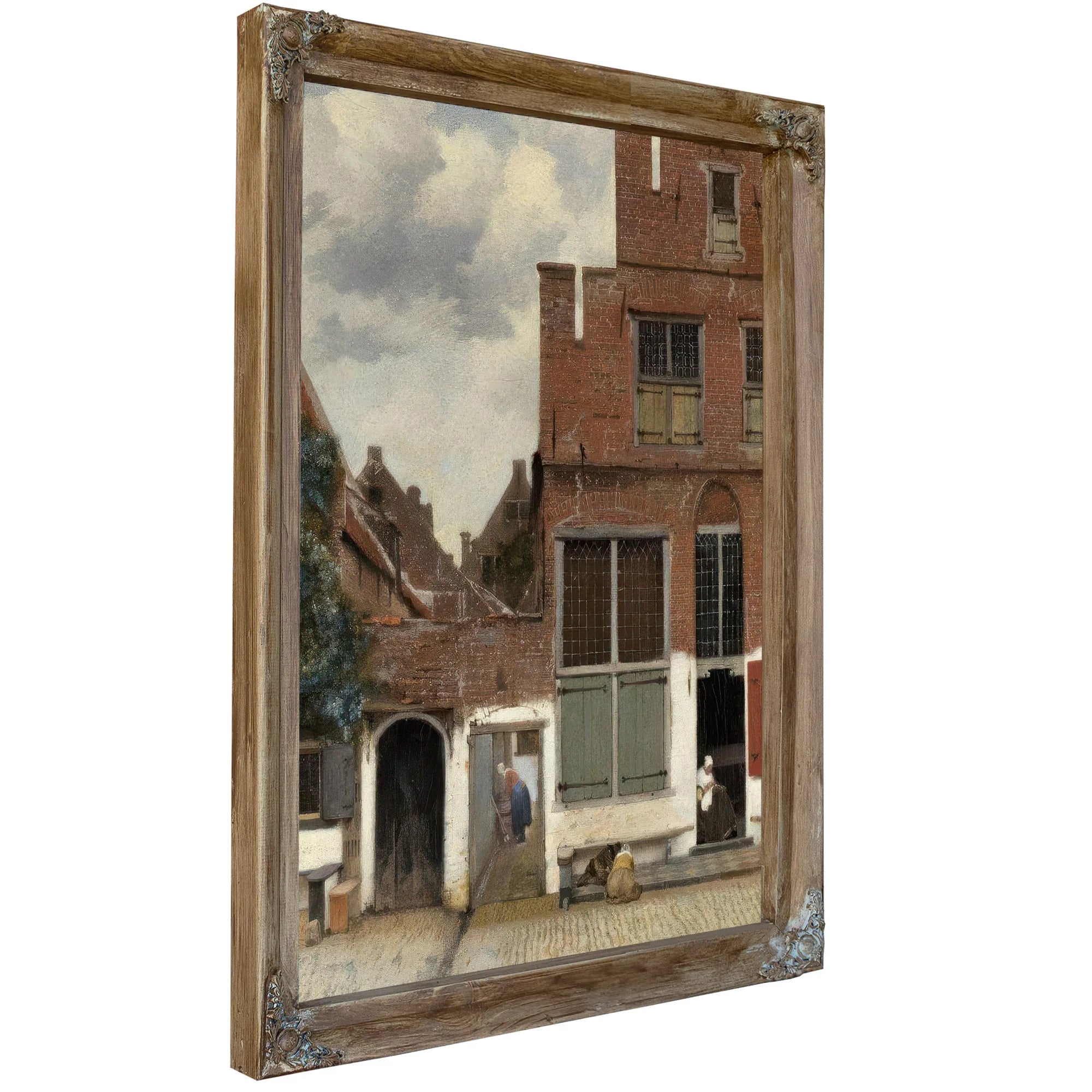 The Little Street 1661 By Johannes Vermeer Fine Art Print