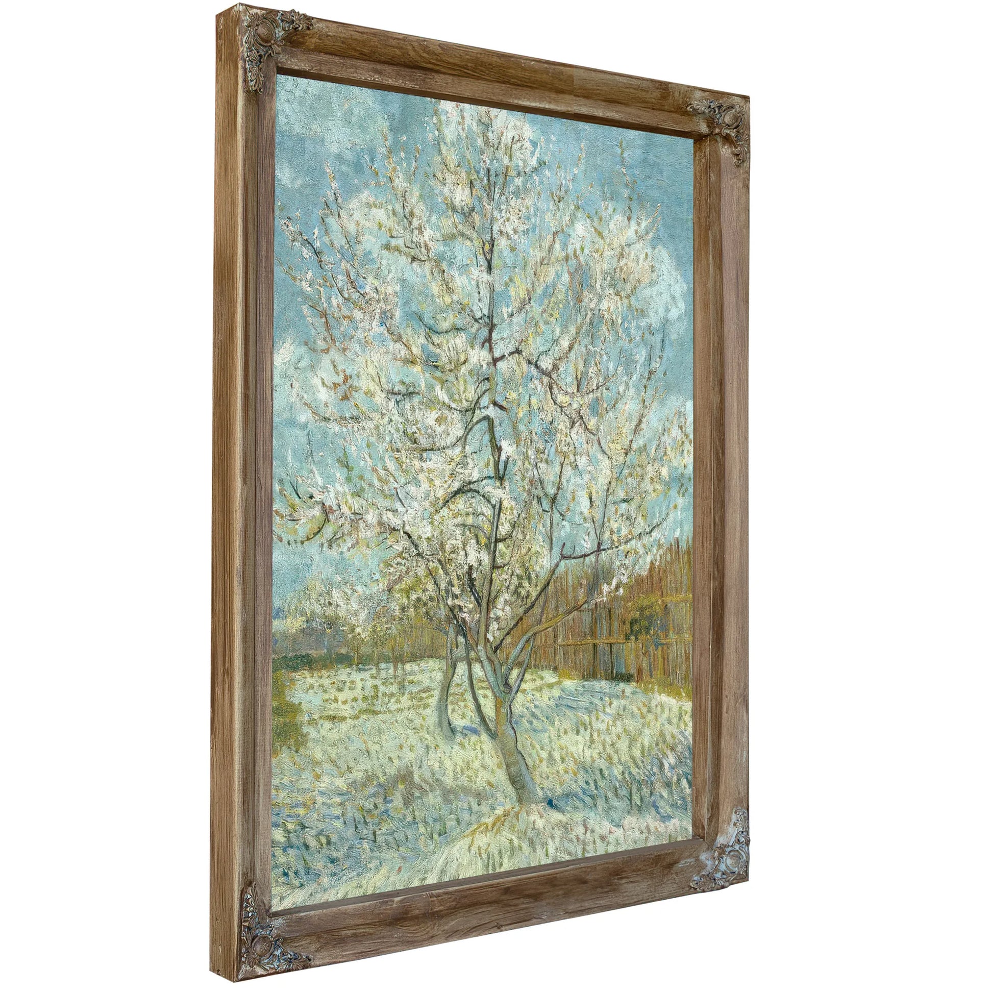 The Pink Peach Tree By Vincent Van Gogh Fine Art Print