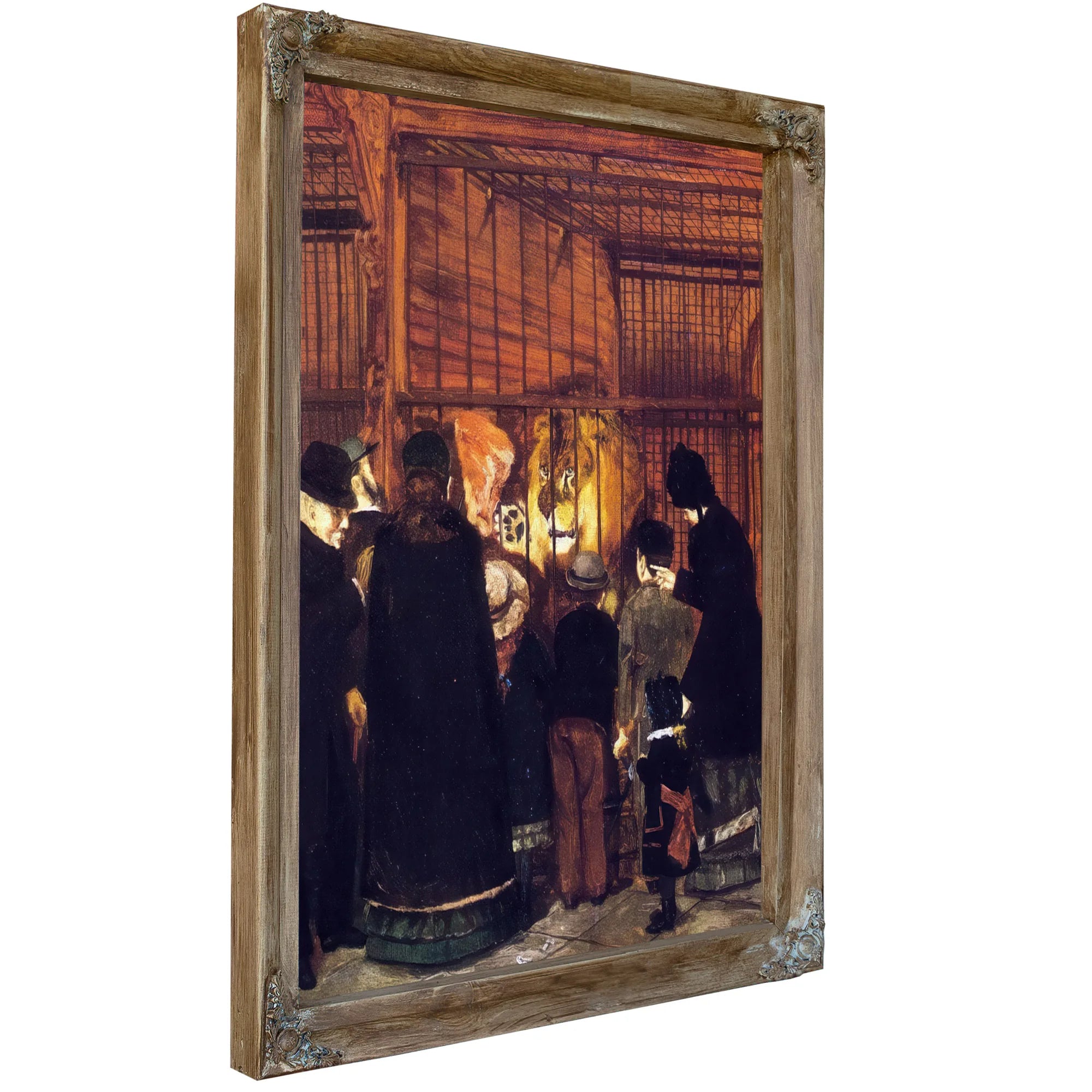 Pomp At The Zoo By Henry Ossawa Tanner Fine Art Print
