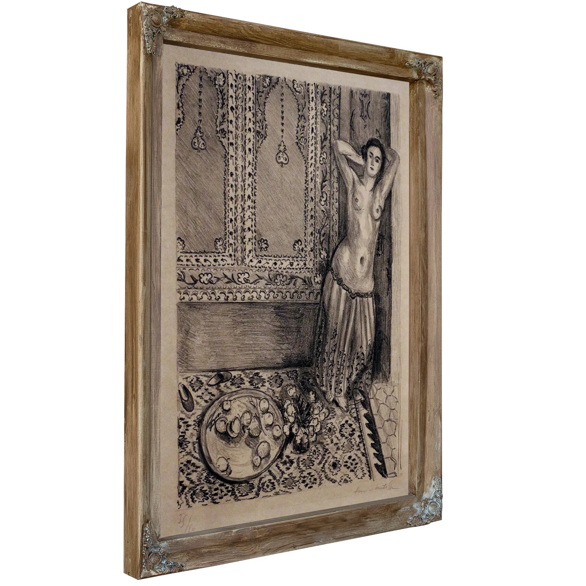 Odalisque Au Miroir (Odalisque With Mirror) by Henri Matisse
