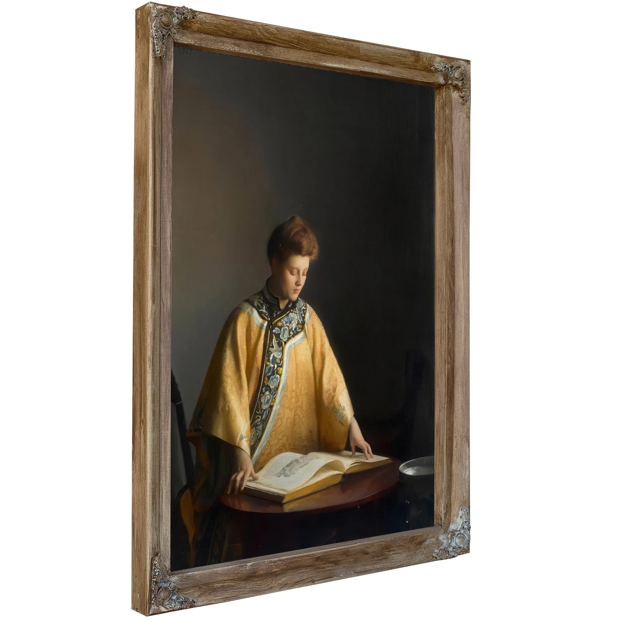 The Yellow Jacket By William Mcgregor Paxton Fine Art Print