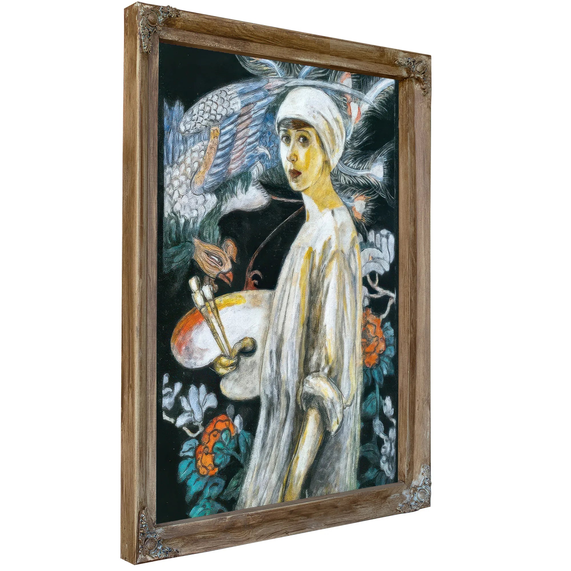 Self Portrait By Florine Stettheimer Fine Art Print
