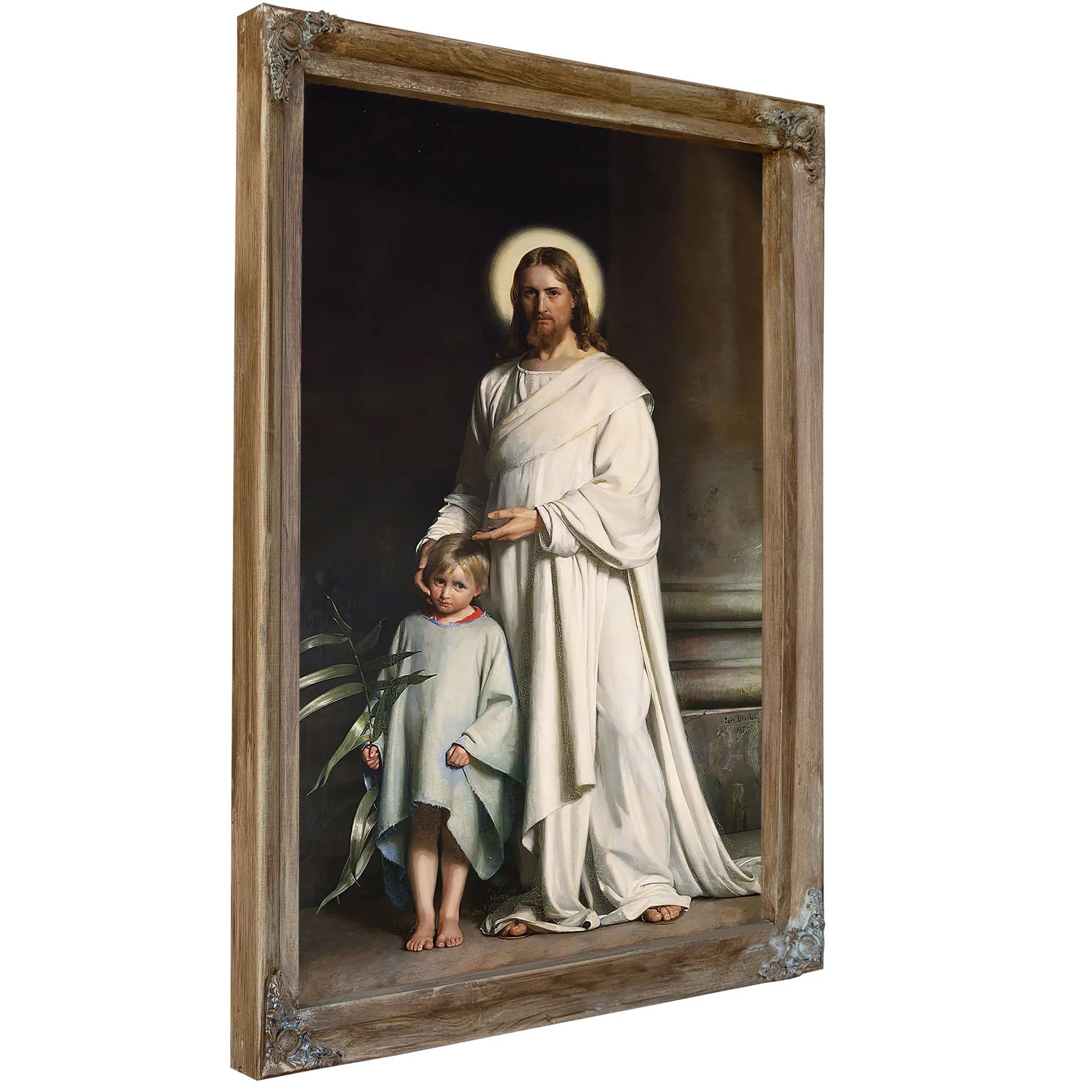 Christ Blessing The Little Child by Carl Bloch
