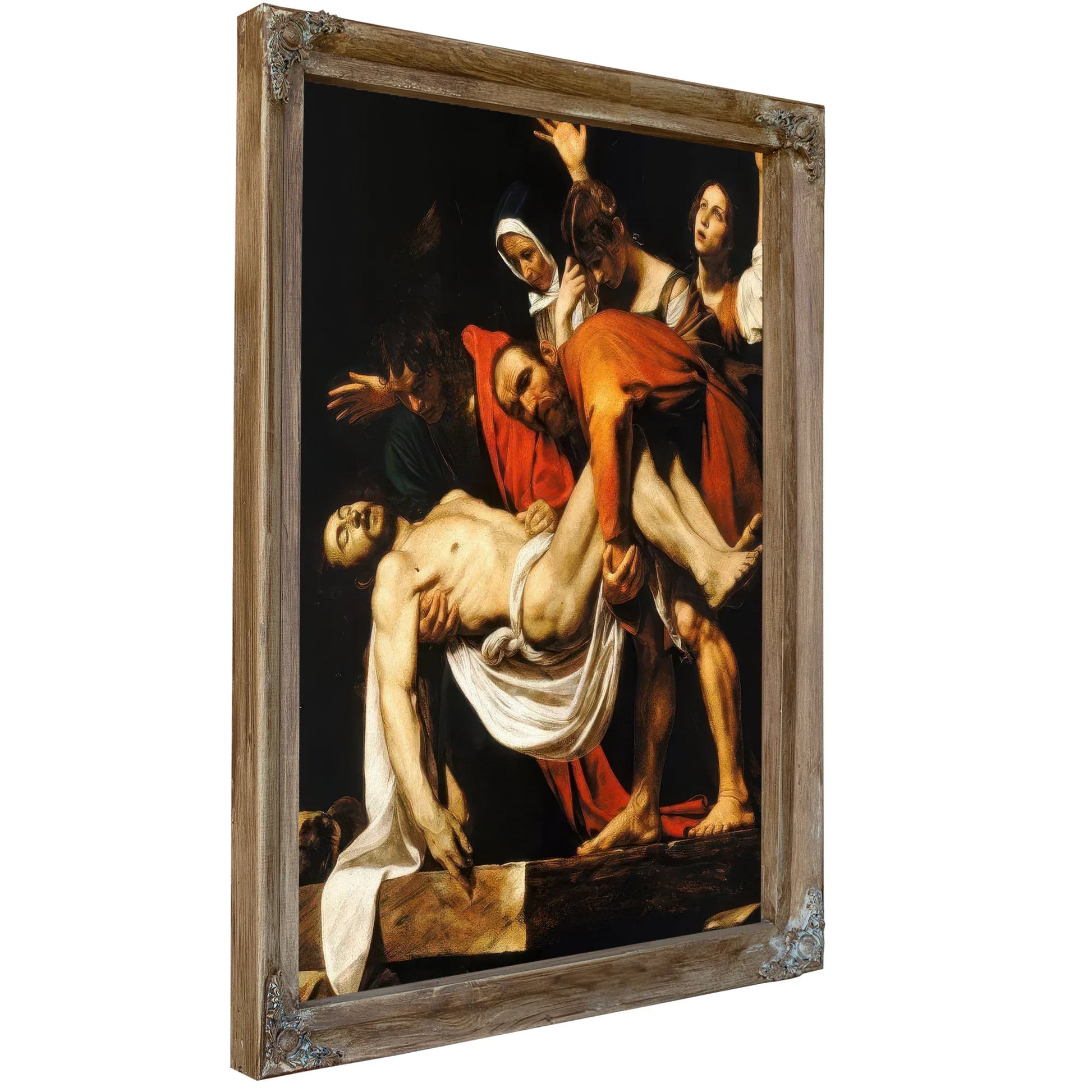 The Entombment Of Christ 1603 By Caravaggio Fine Art Print