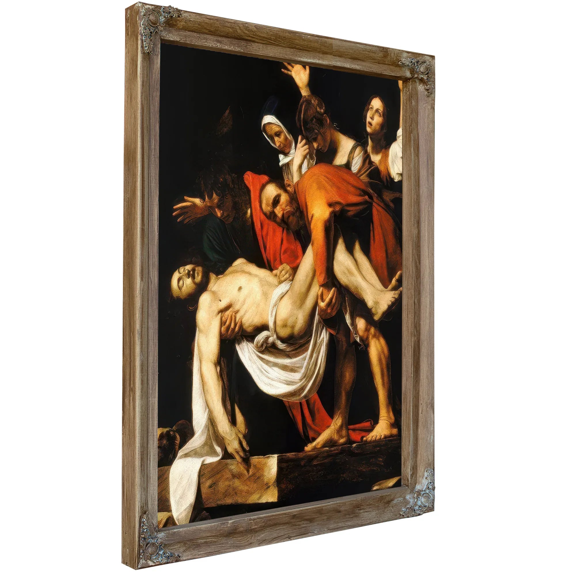 The Entombment Of Christ 1603 By Caravaggio Fine Art Print