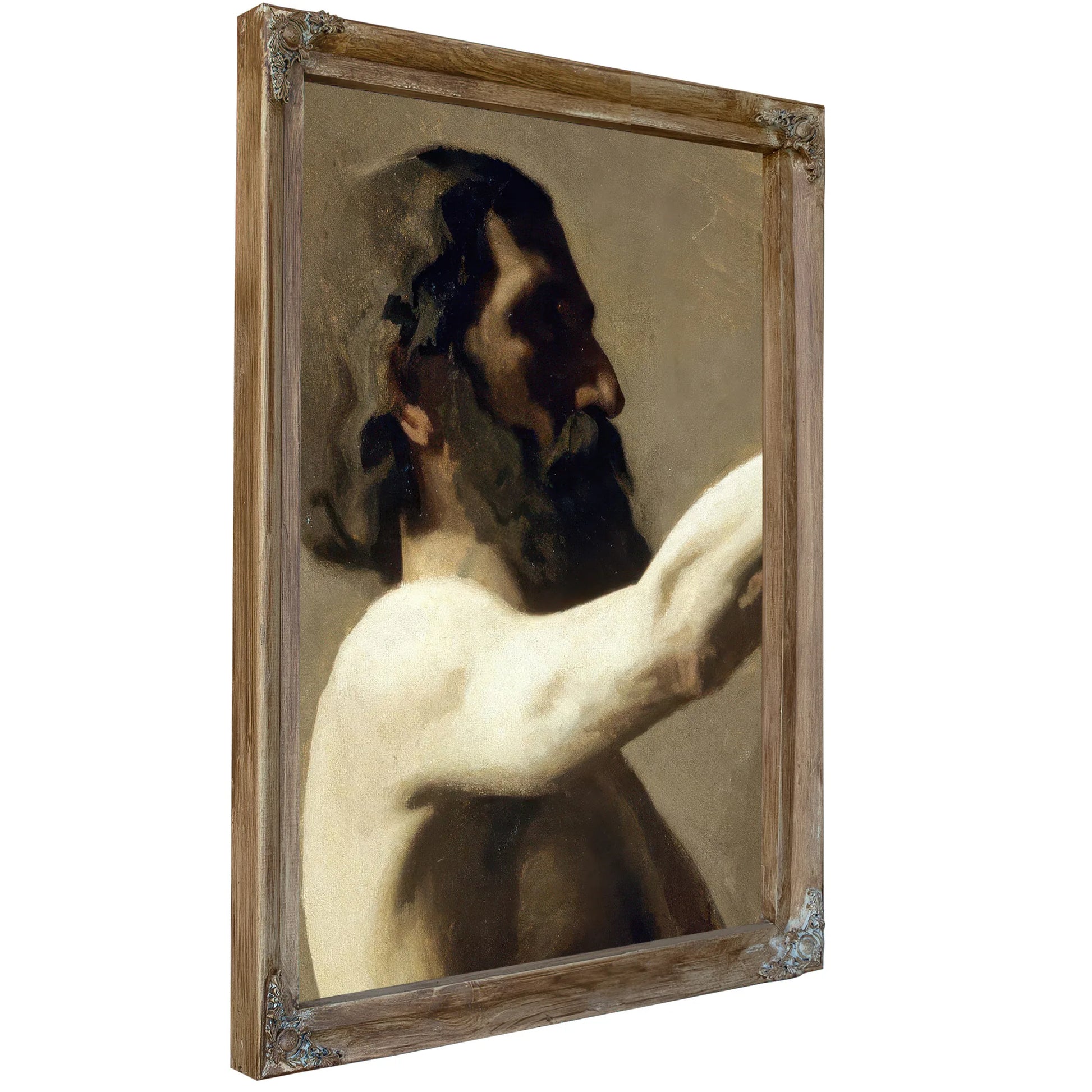 Study Of A Nude Man By Thomas Eakins Fine Art Print