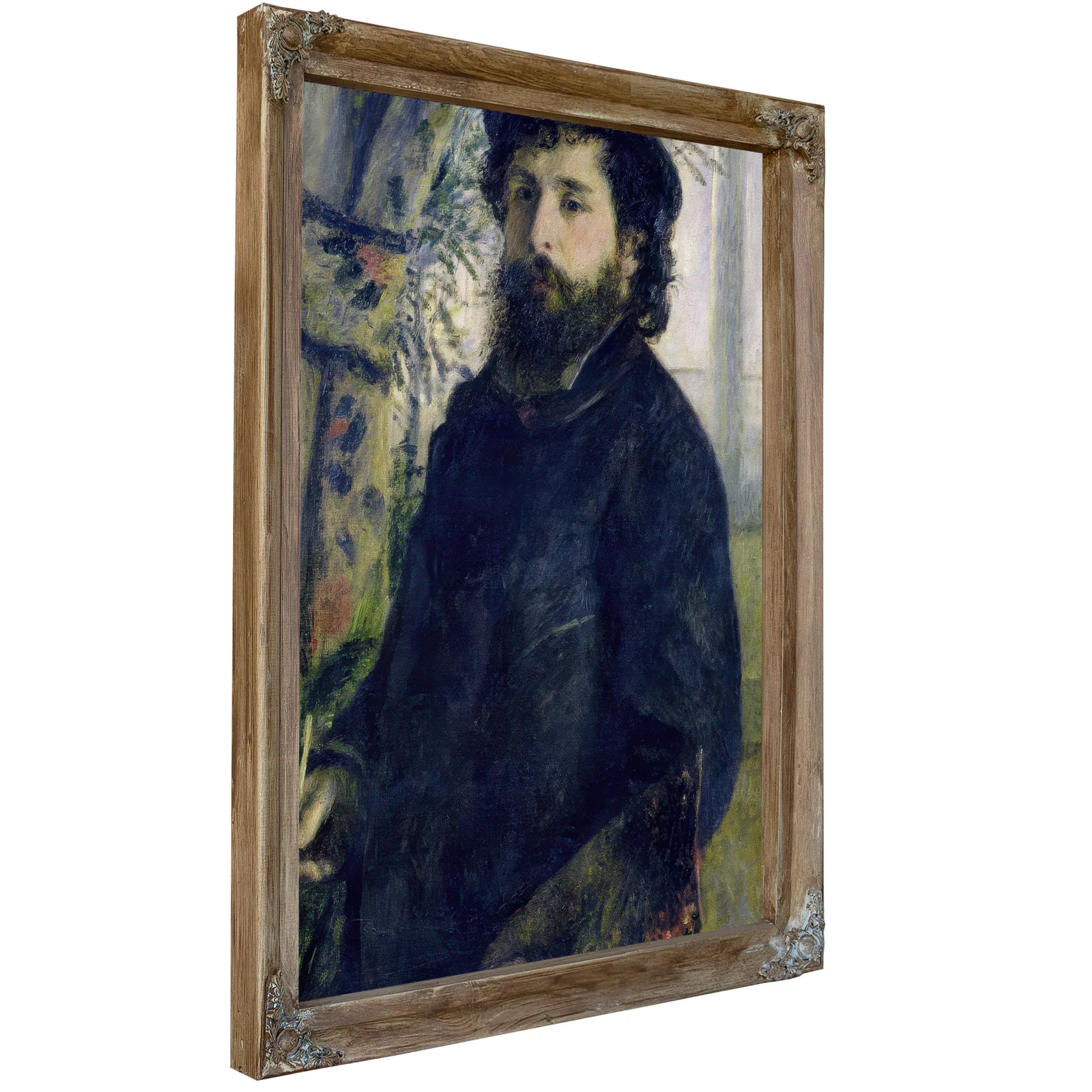 Portrait Of Claude Monet (1840 1926) By Pierre Auguste Renoir Fine Art Print