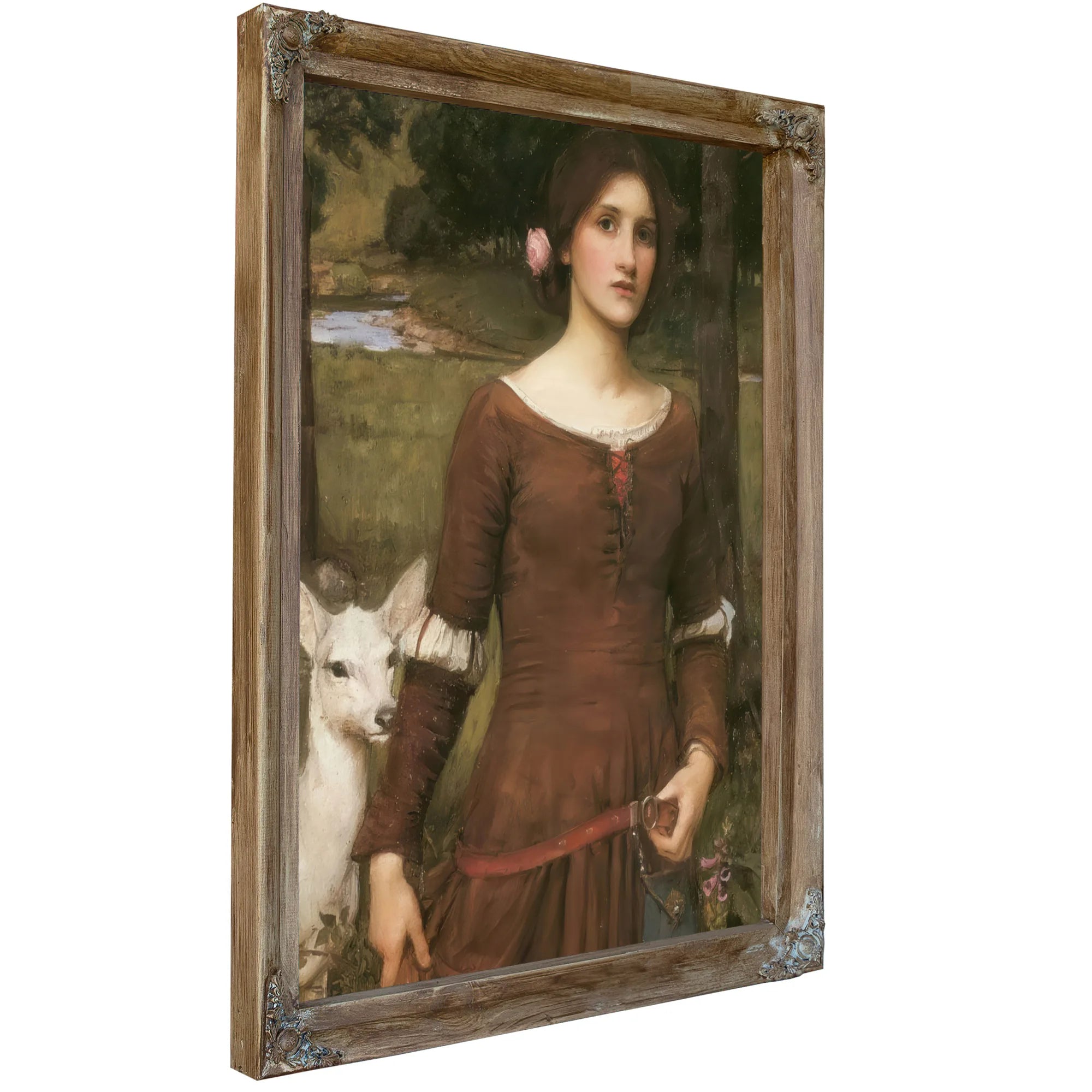 The Last Clare By John Waterhouse Fine Art Print