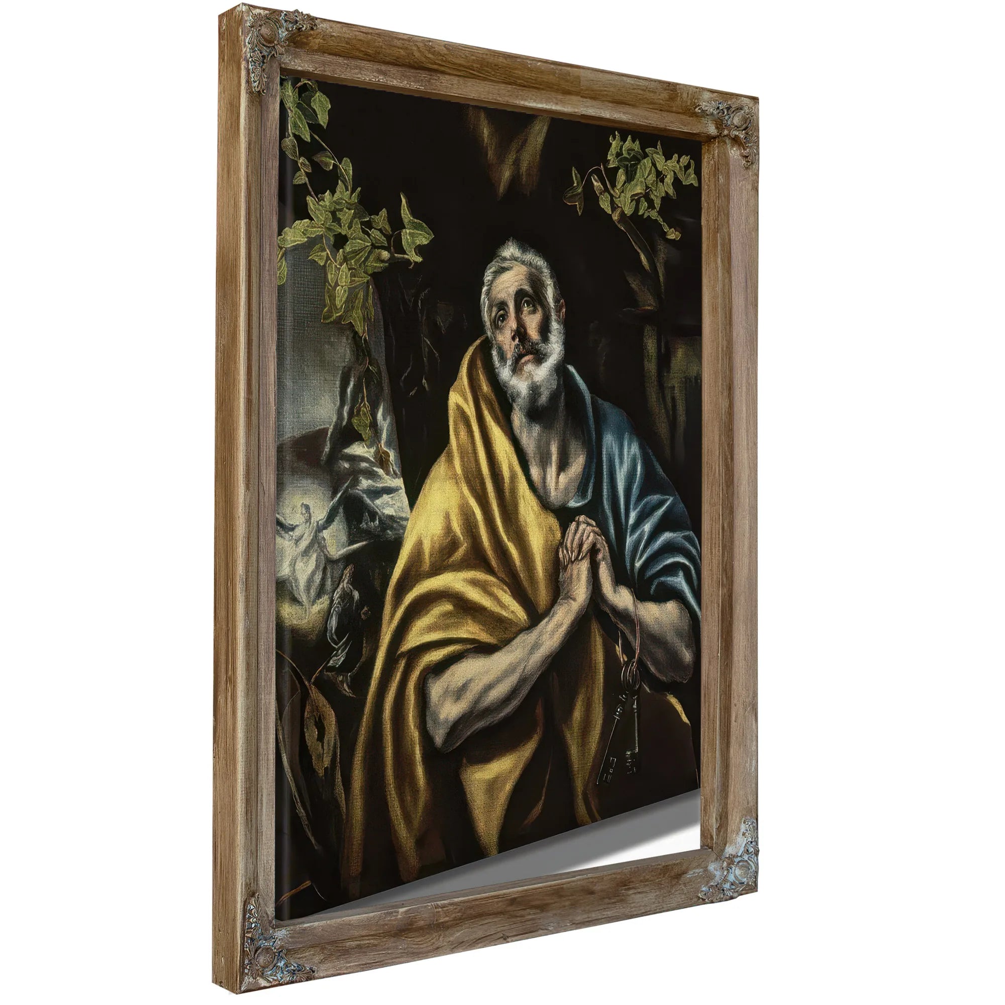 The Penitent Saint Peter By El Greco Fine Art Print
