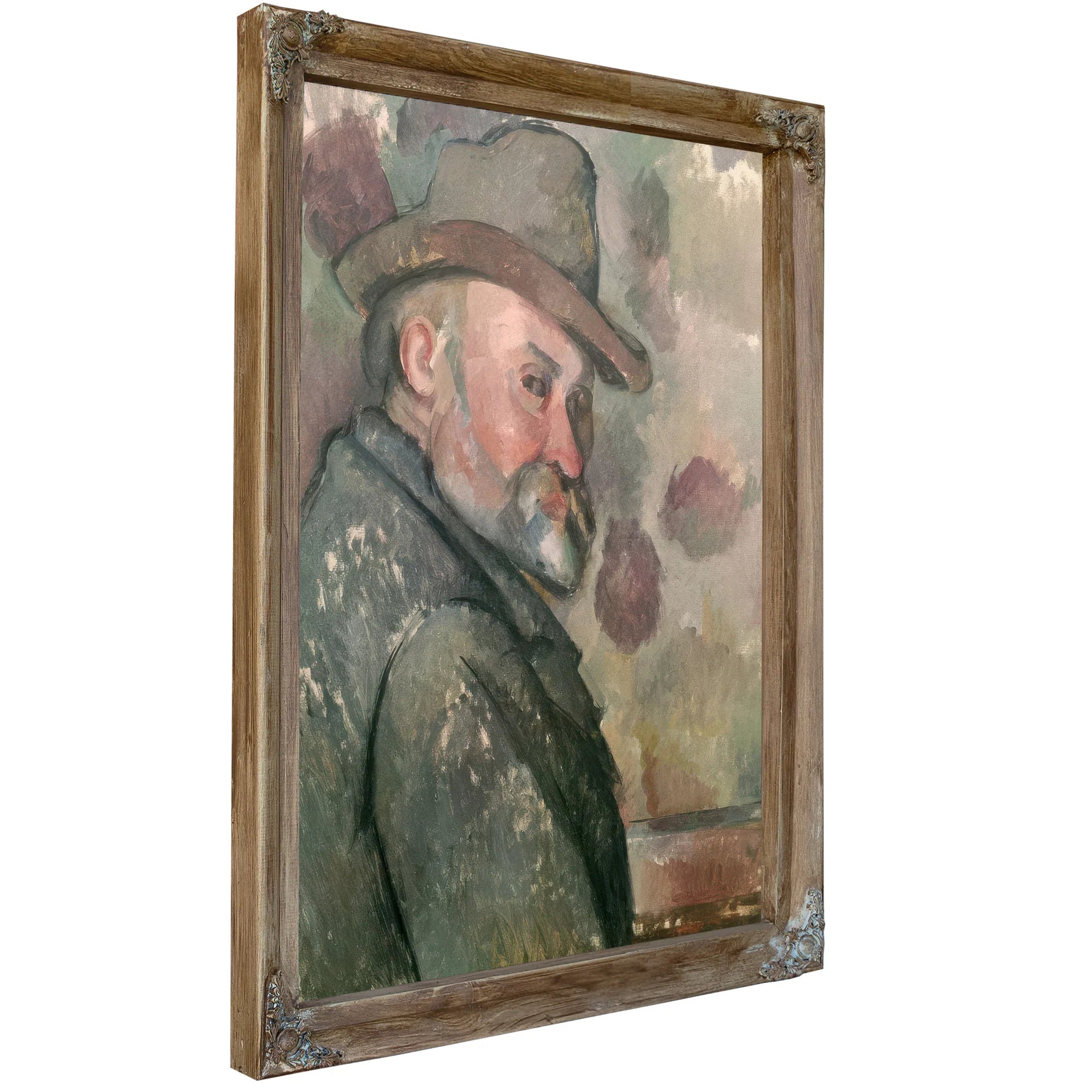 Self Portrait 2 By Paul Cezanne Fine Art Print
